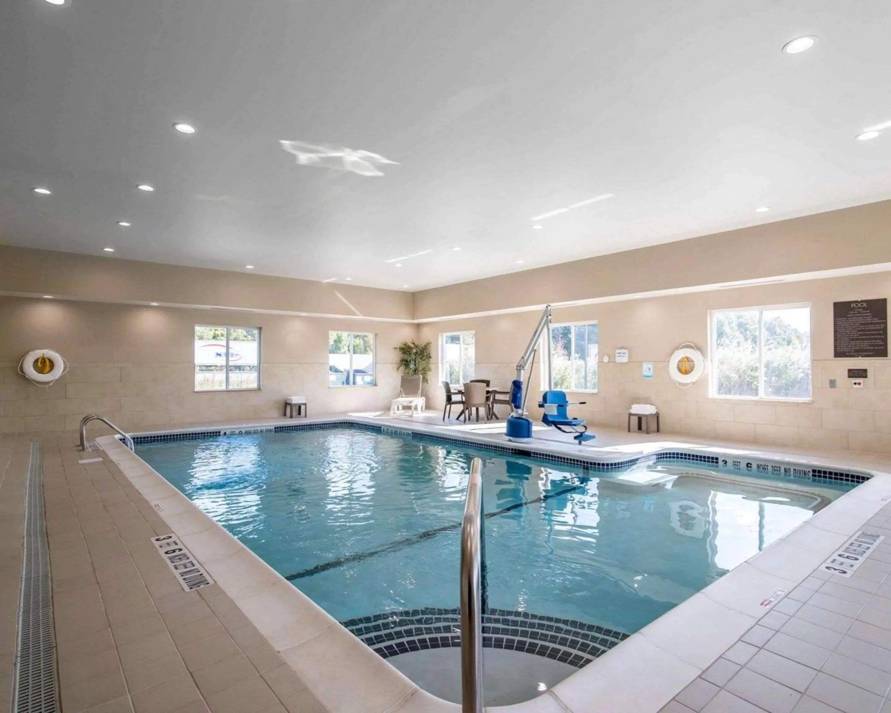 On site in Comfort Inn Saugerties