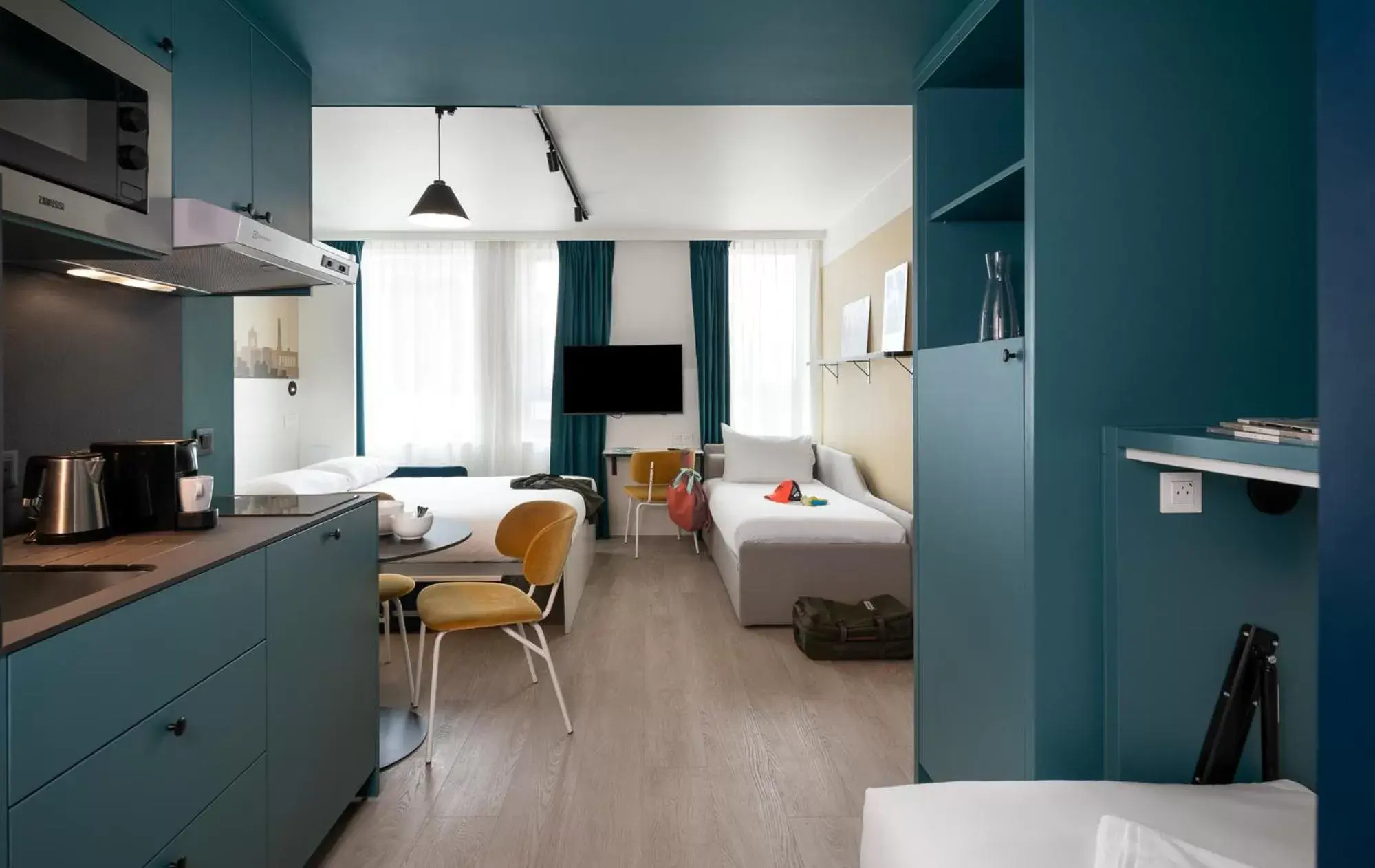 Connecting Studios for 6 people in Adagio Access Gent Centrum Dampoort Connecting Studios for 6 people in Adagio Access Gent Centrum Dampoort