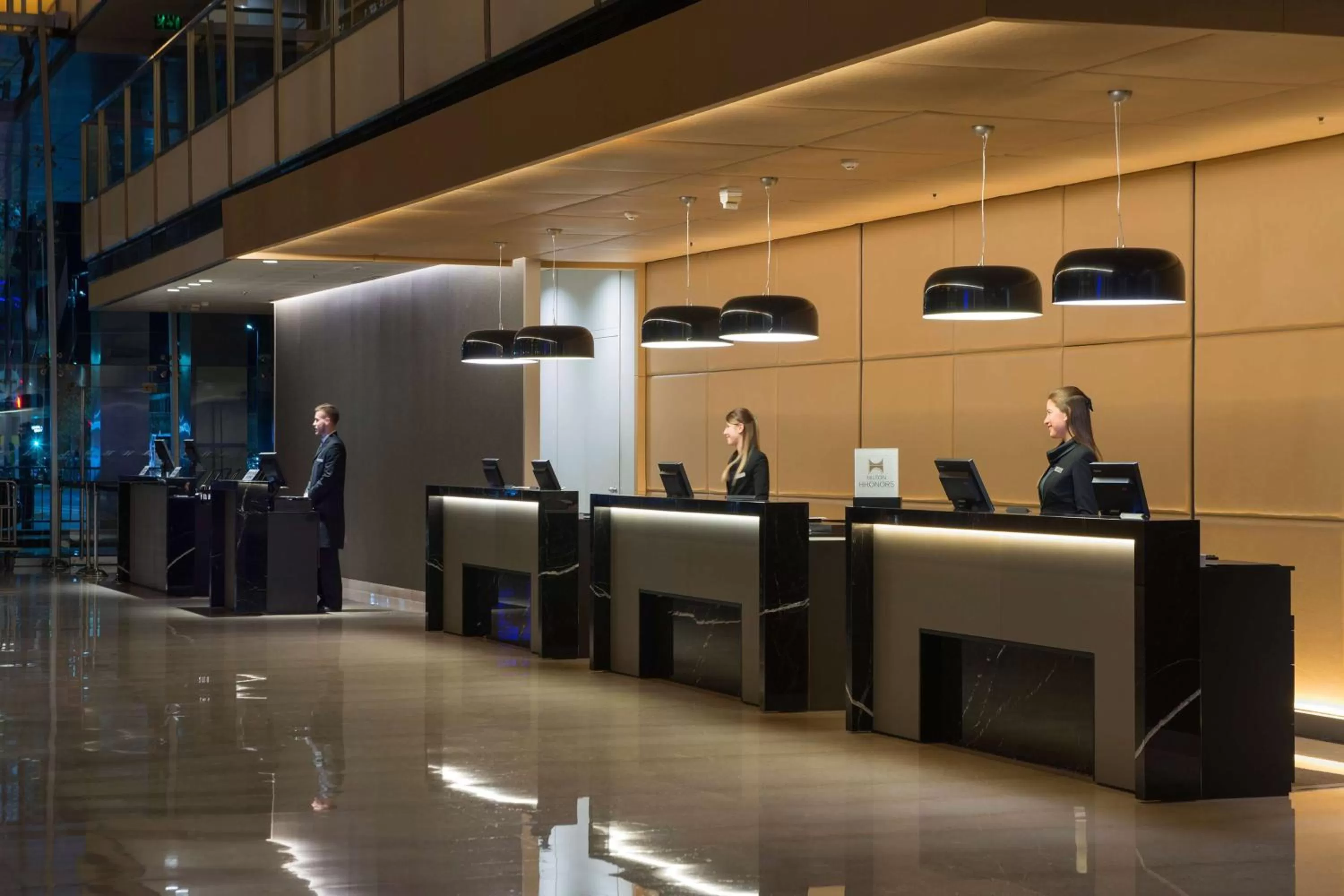 Lobby or reception in Hilton Buenos Aires