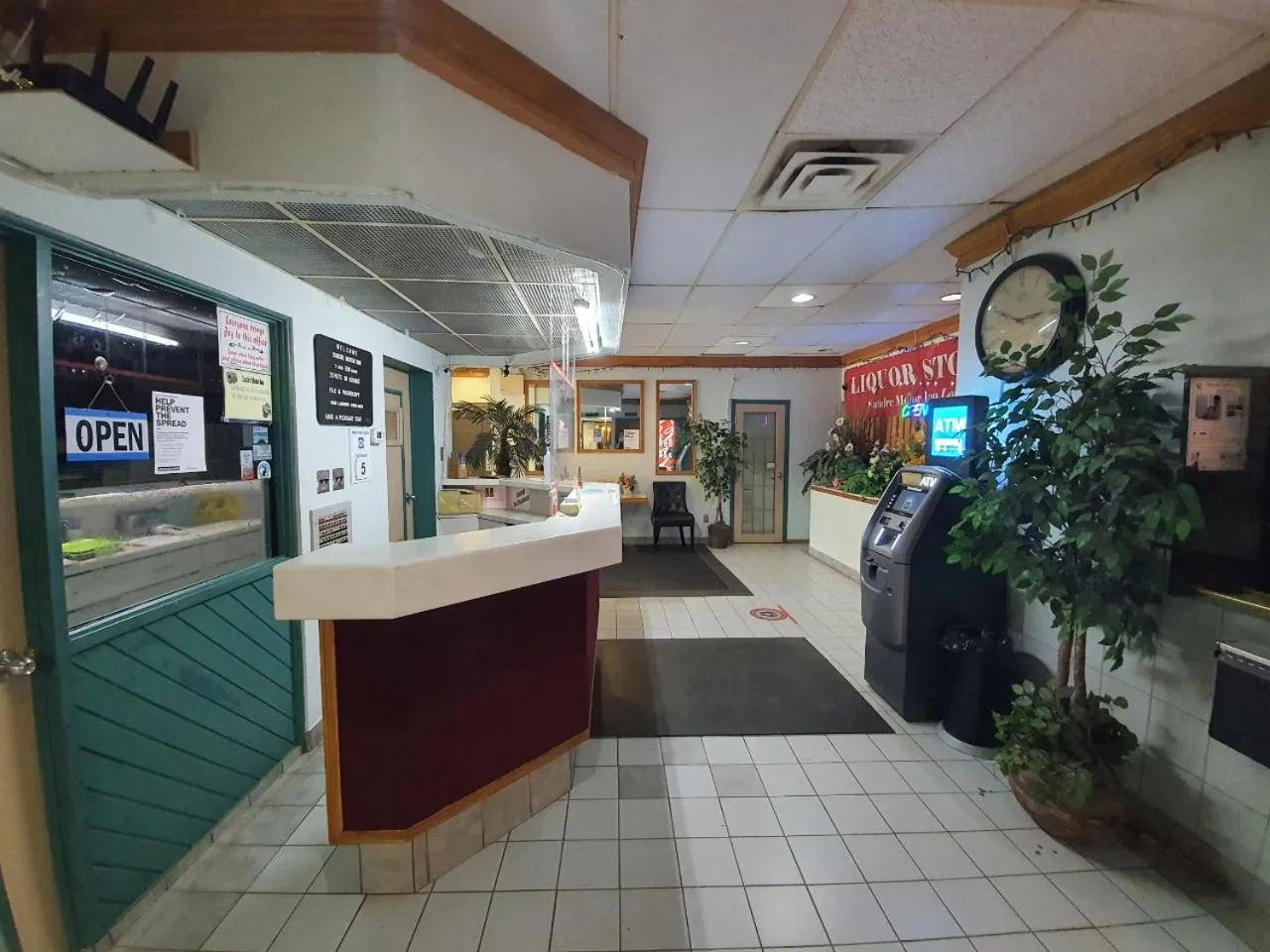 Lobby or reception in Sundre Motor Inn