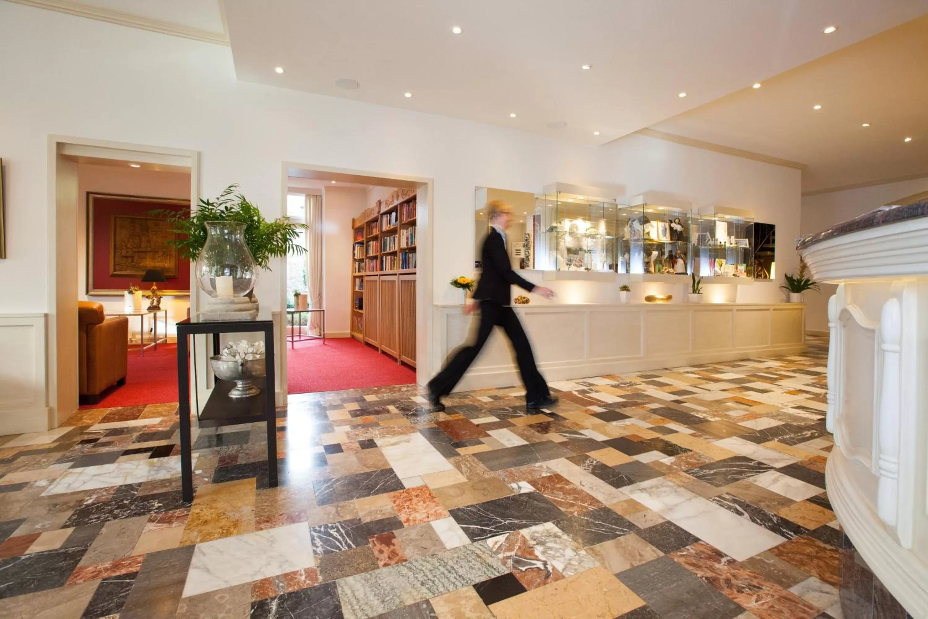 Lobby or reception in Ferienhotel Haus Becker