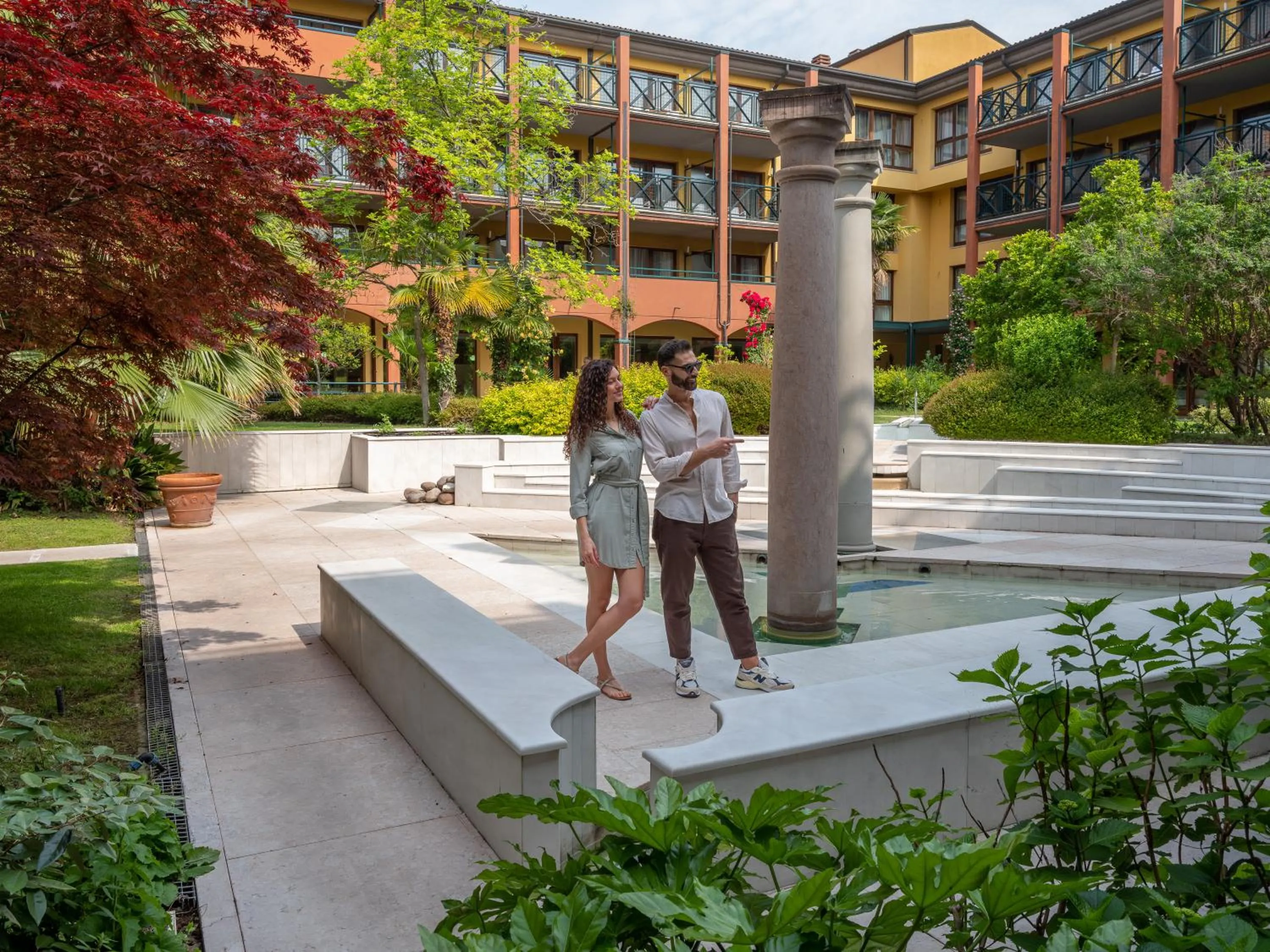 Garden in Parc Hotel Gritti