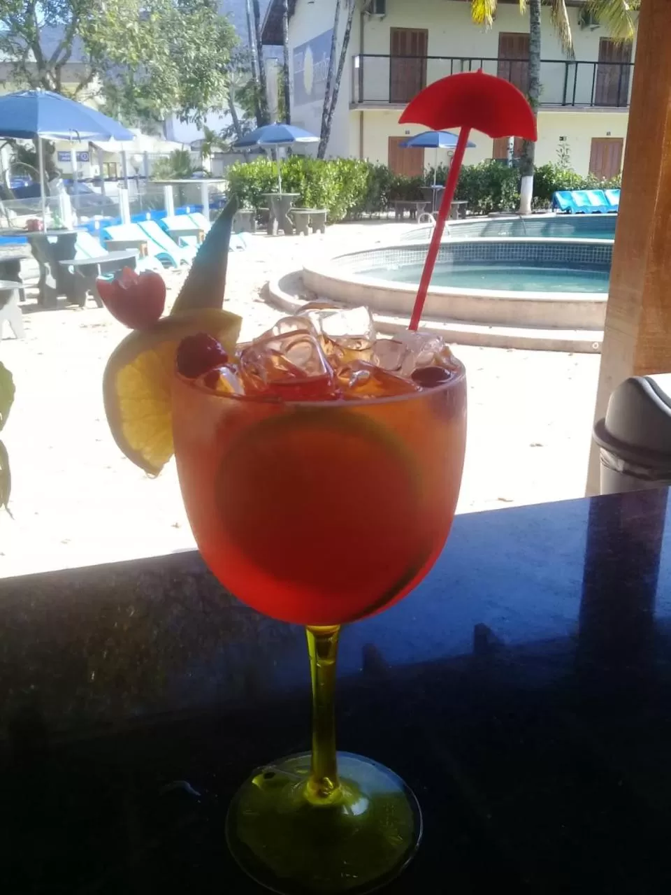 Food and drinks in Pousada Ilha Vitoria