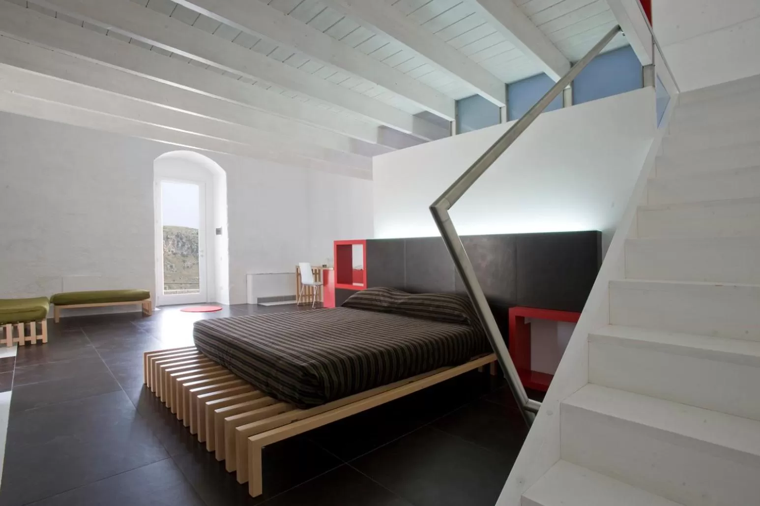 Photo of the whole room, Bed in Basiliani Hotel