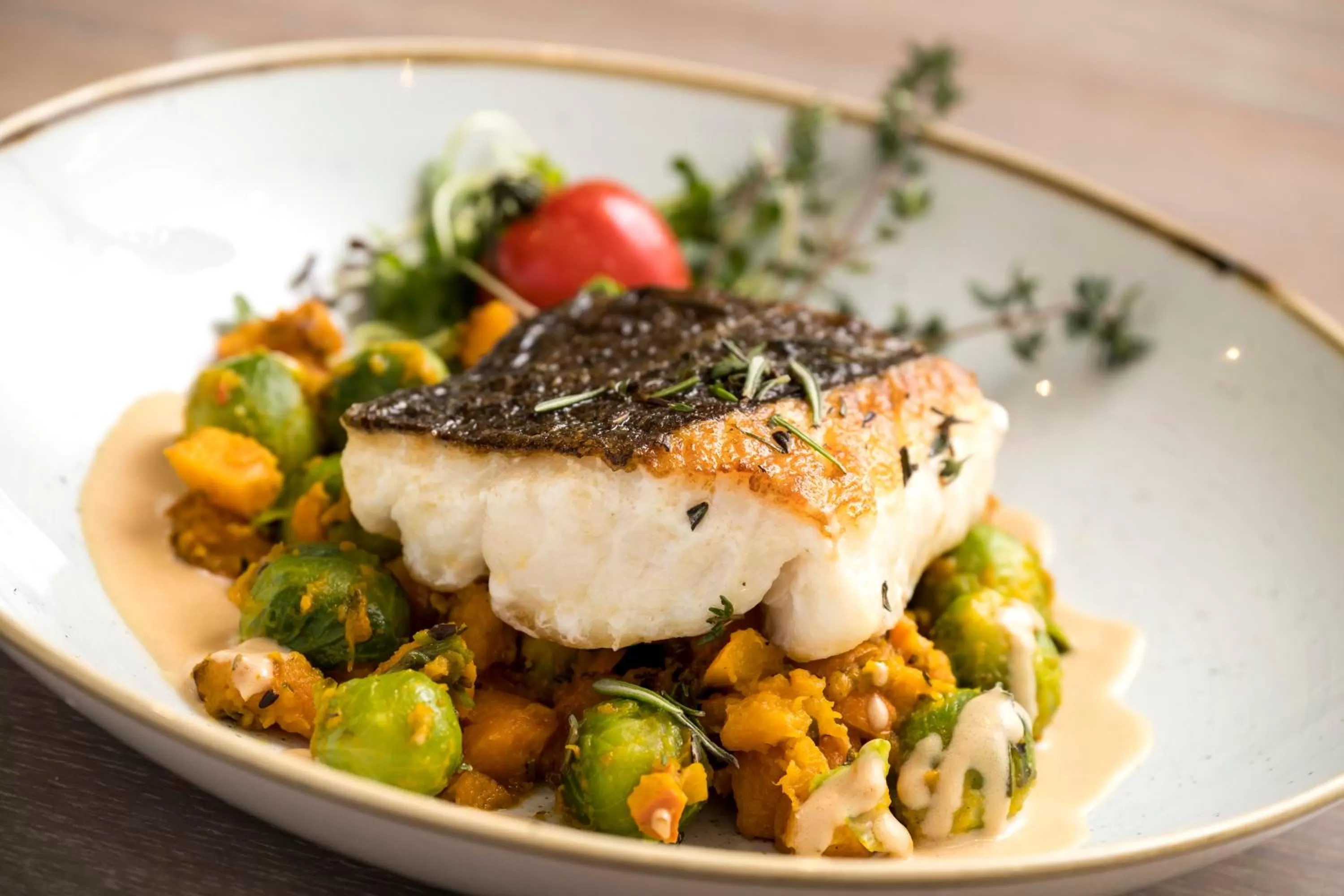 Restaurant/places to eat in Fuchsbau Romantik Hotel & SPA Restaurant & FOX Bar