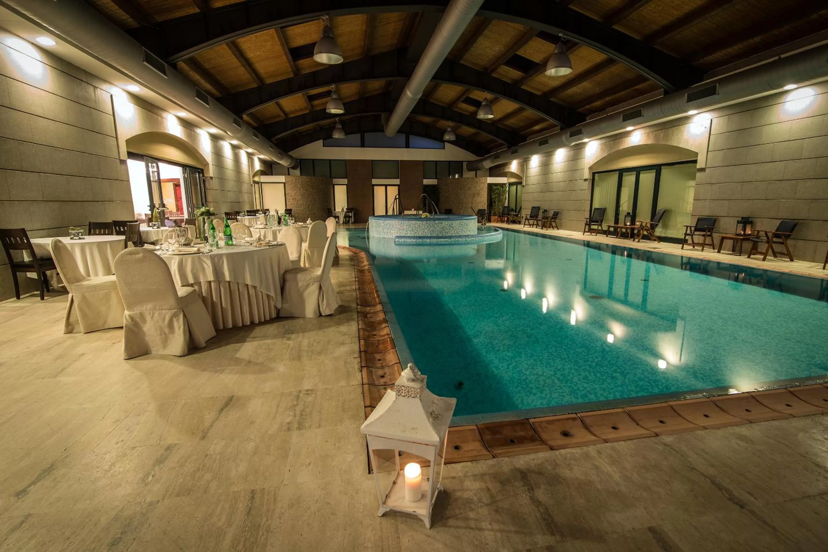 Swimming pool in Grand Hotel Paestum