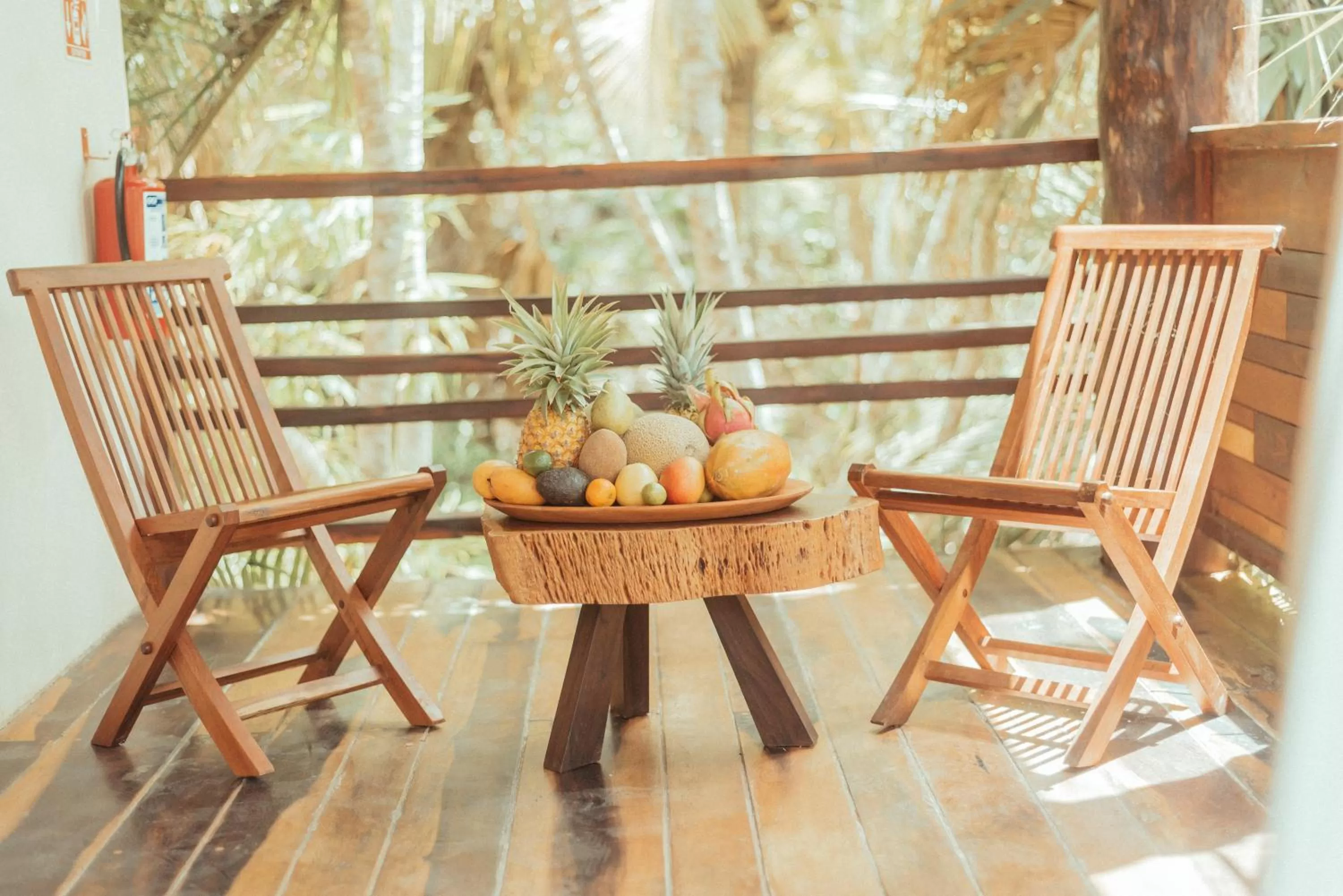 Balcony/Terrace in Hotel Buenavista Bacalar Jungle Experience