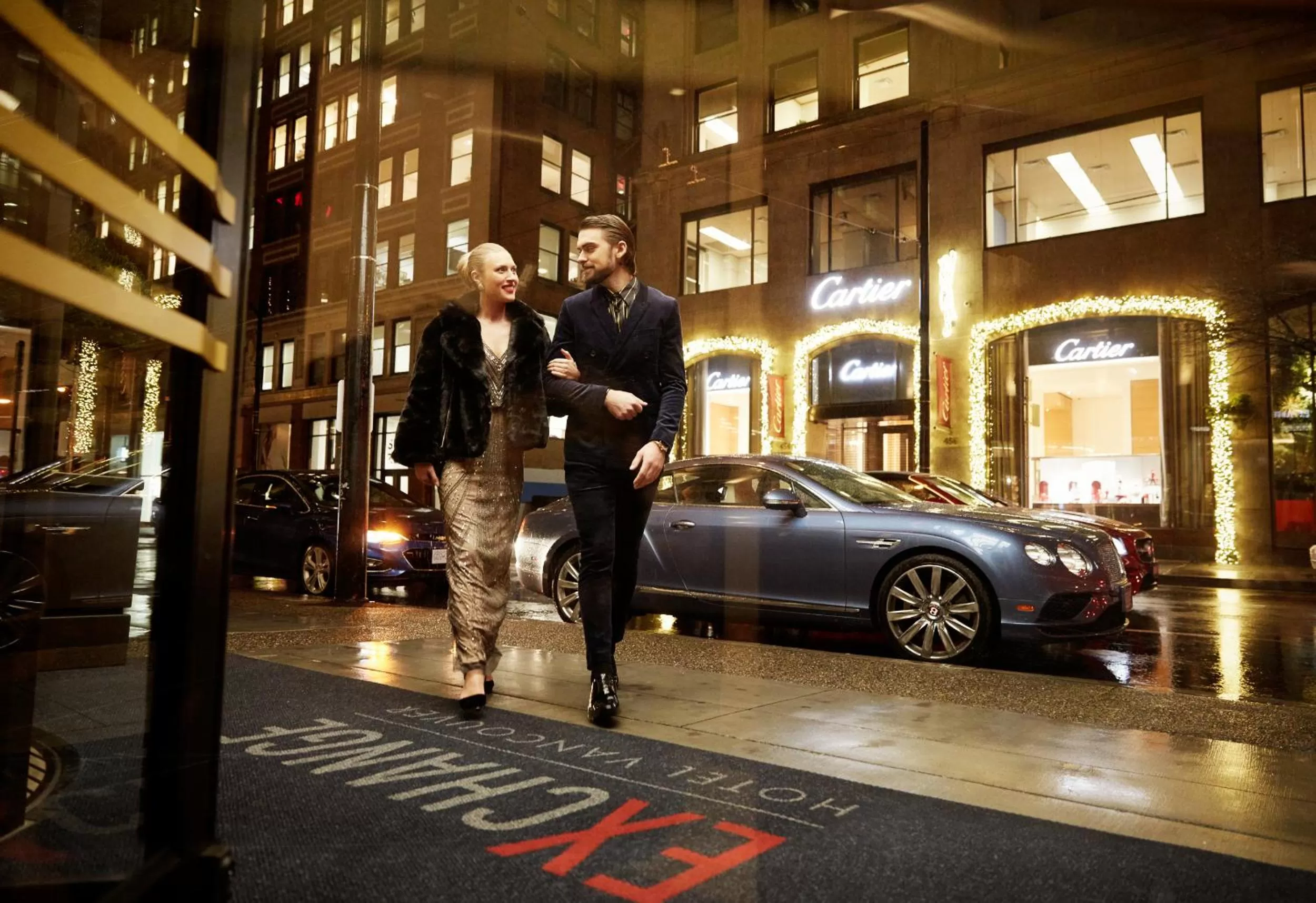 Night in EXchange Hotel Vancouver