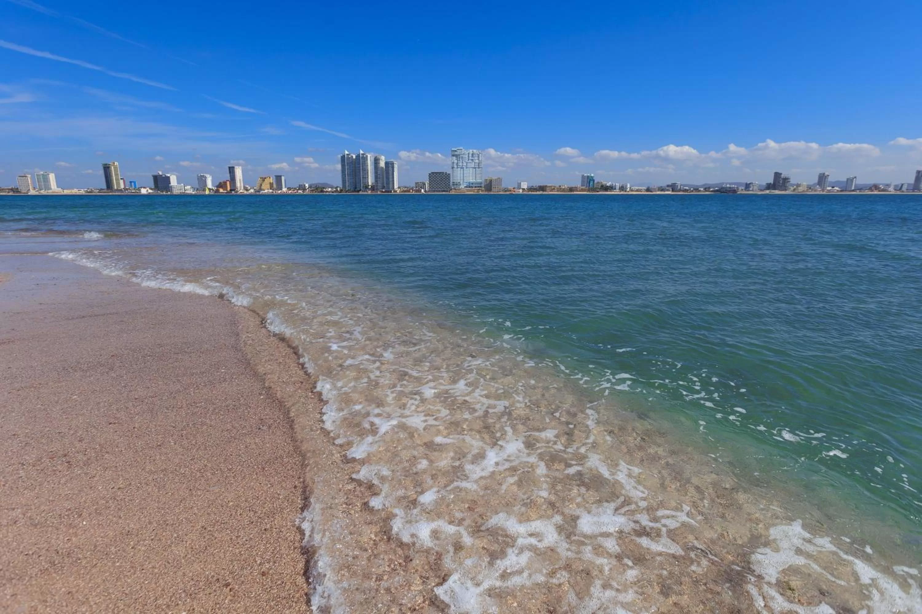 Beach in Courtyard by Marriott Mazatlan Beach Resort
