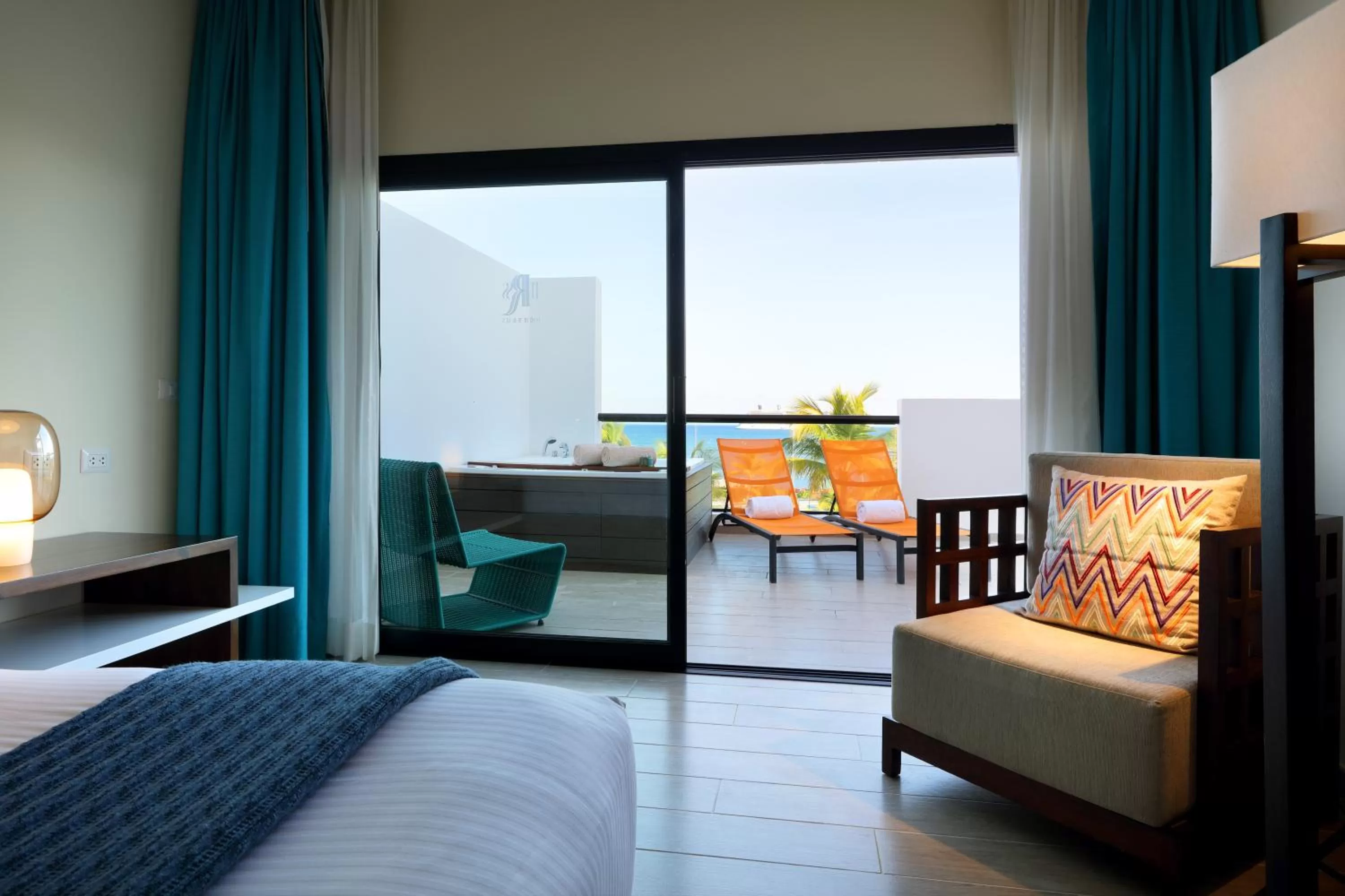 Balcony/Terrace in TRS Cap Cana Waterfront & Marina Hotel - Adults Only - All Inclusive