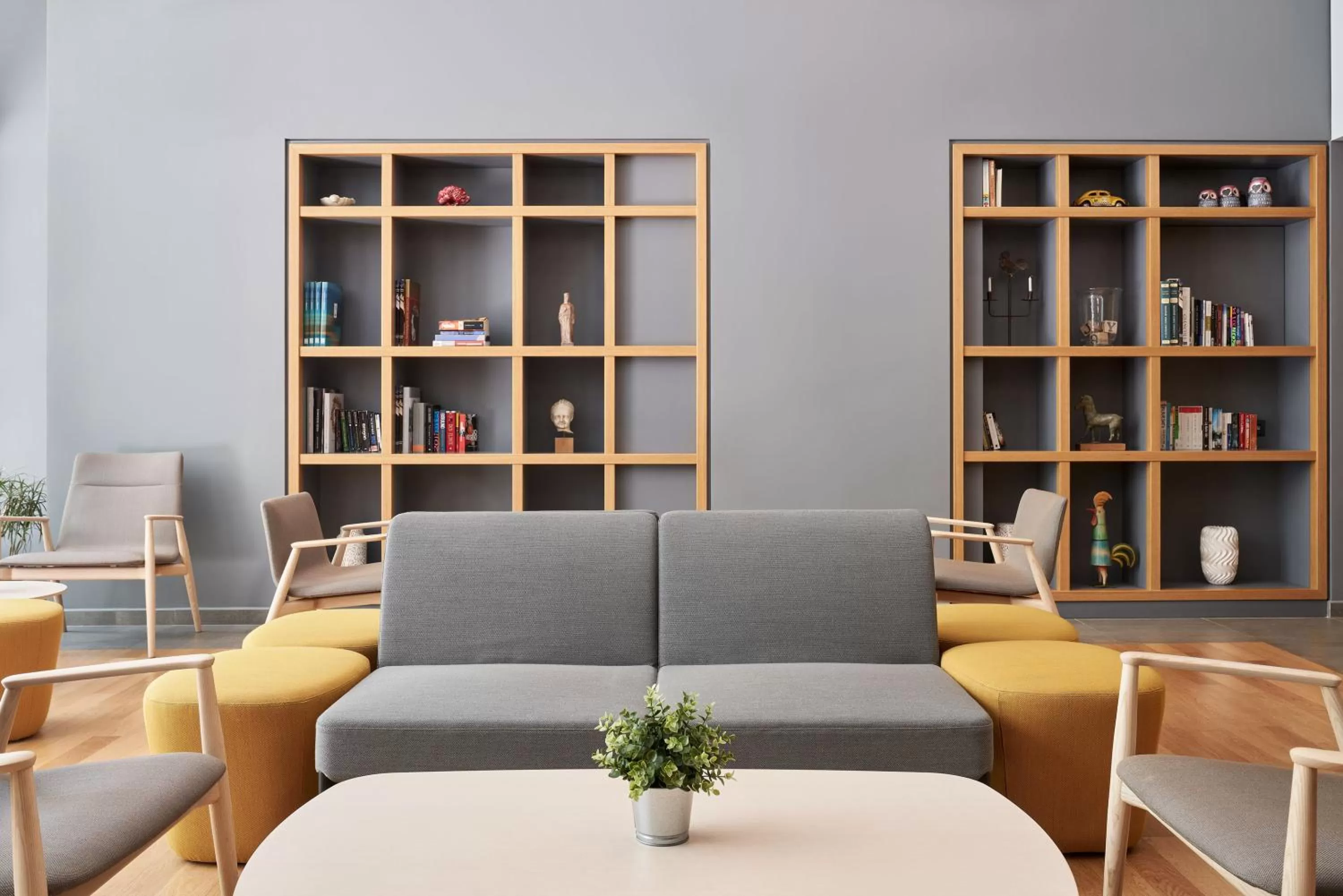 Library in Arion Athens Hotel