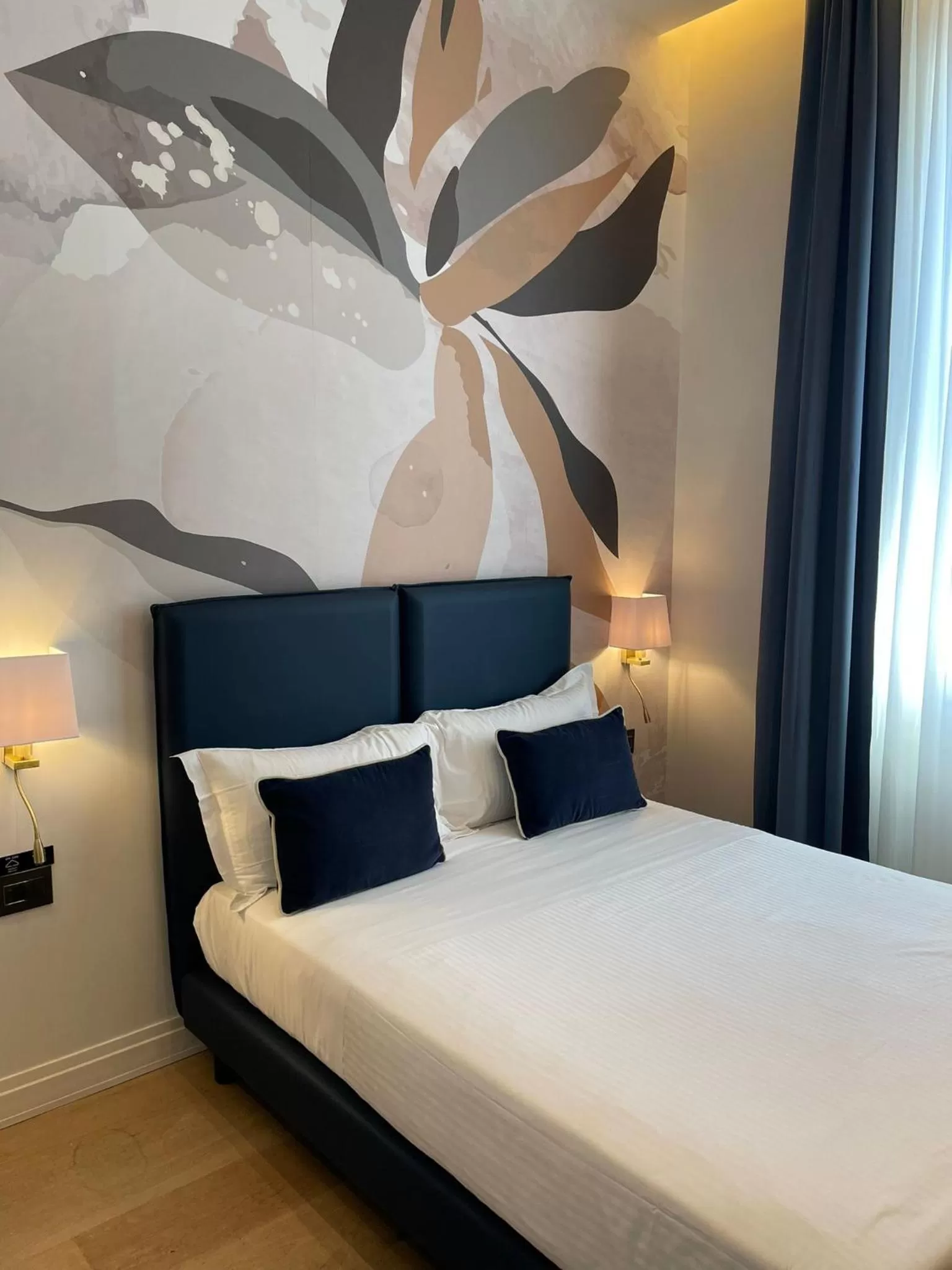 Bed in Messori Suites