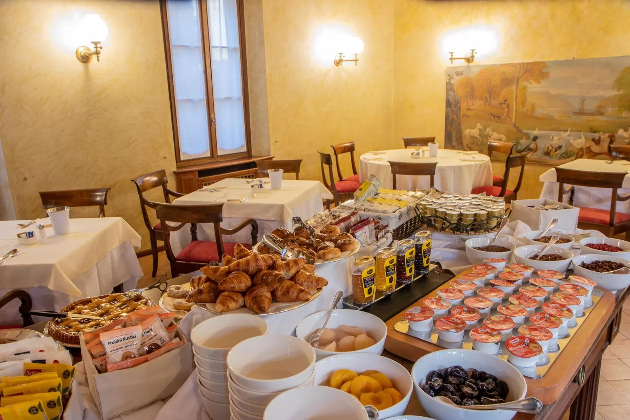 Breakfast in Albergo Le Due Corti