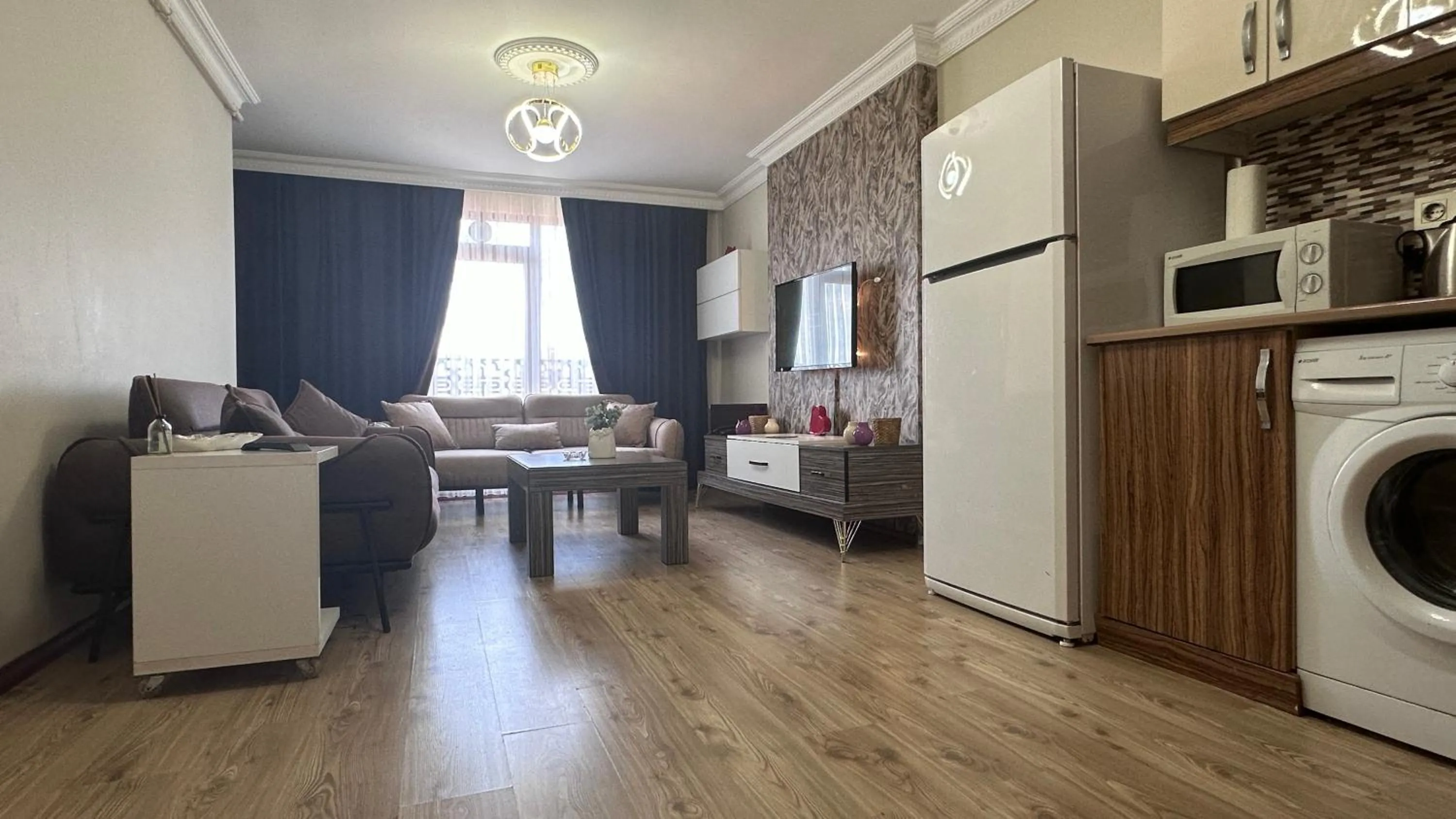 Living room in Overland Residence