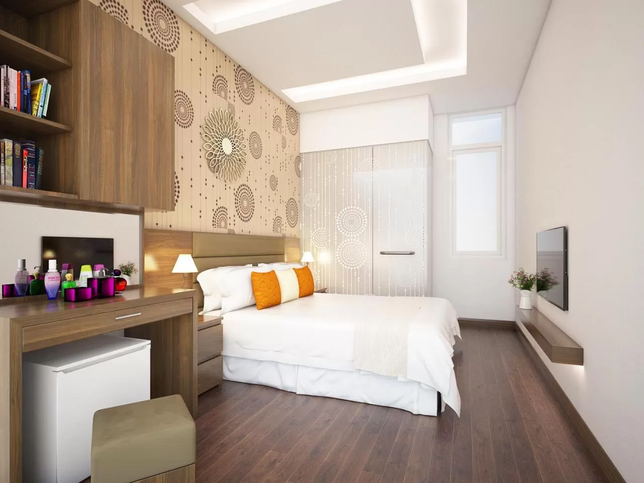 Photo of the whole room, Bed in Hanoi Bel Ami Hotel