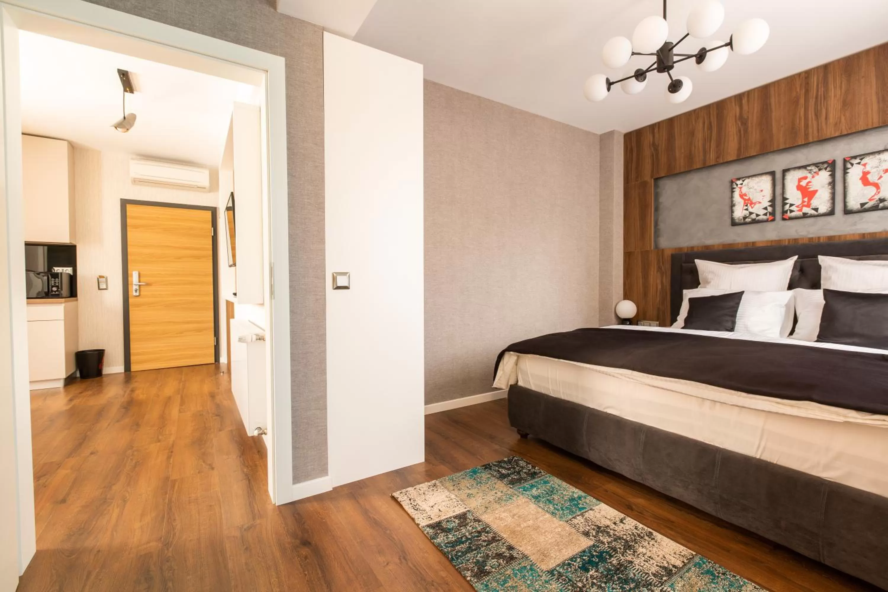 Bed in Bach Apartments