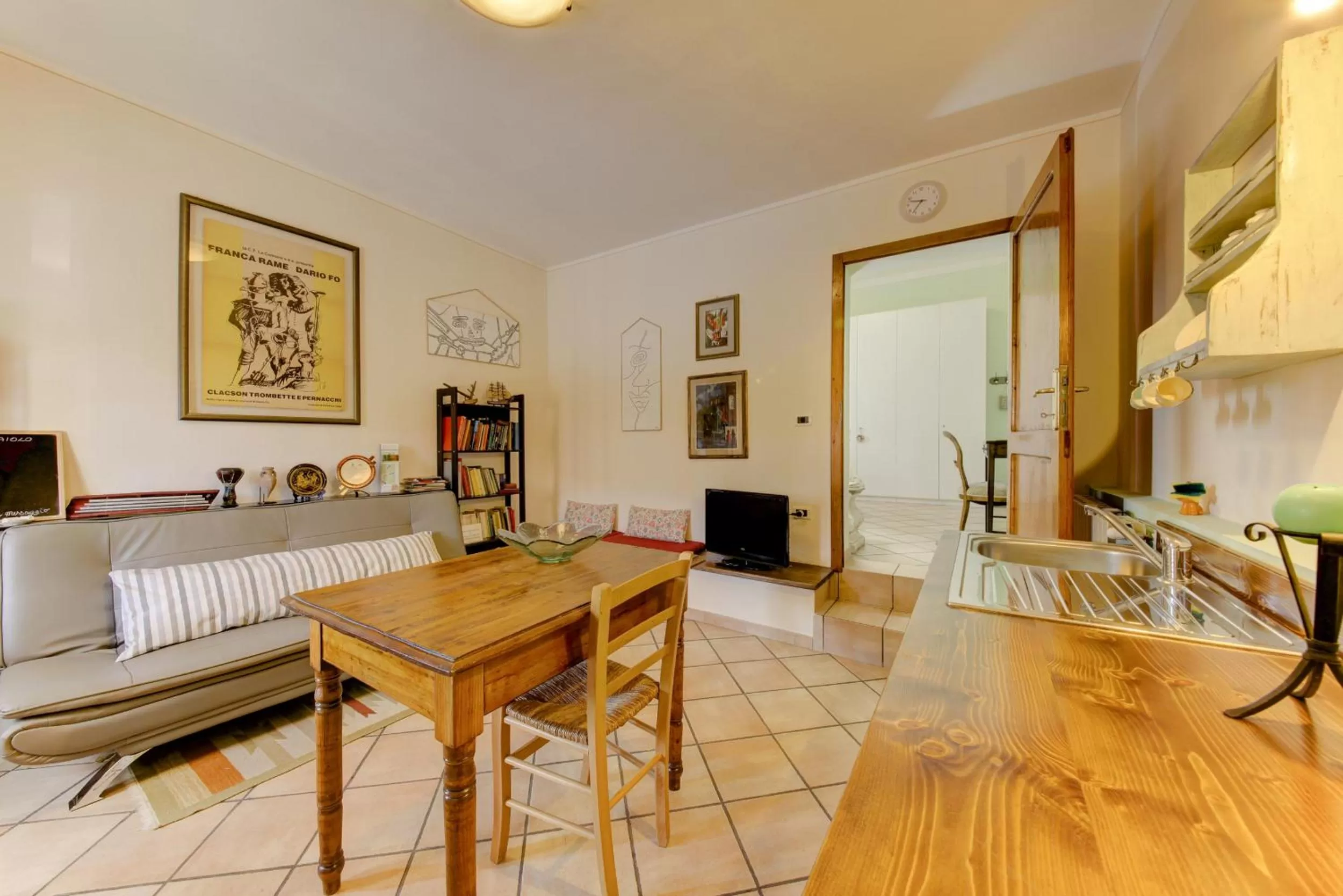 Living room in B&B Il Ramaiolo