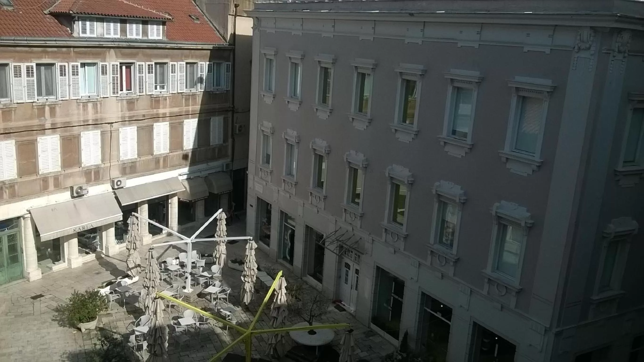 City view in Luxury rooms Skystar-Split