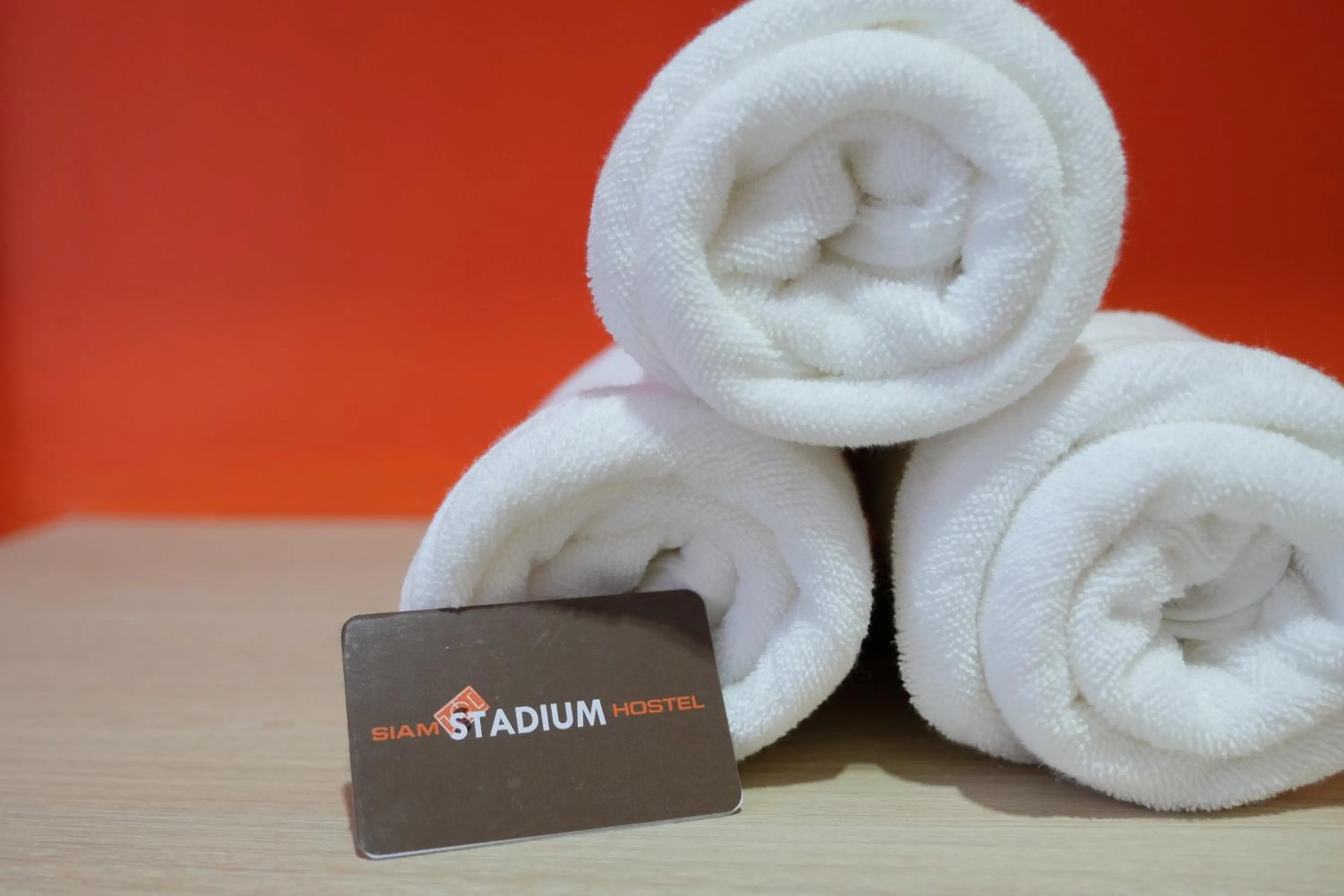 towels in Siam Stadium Hostel