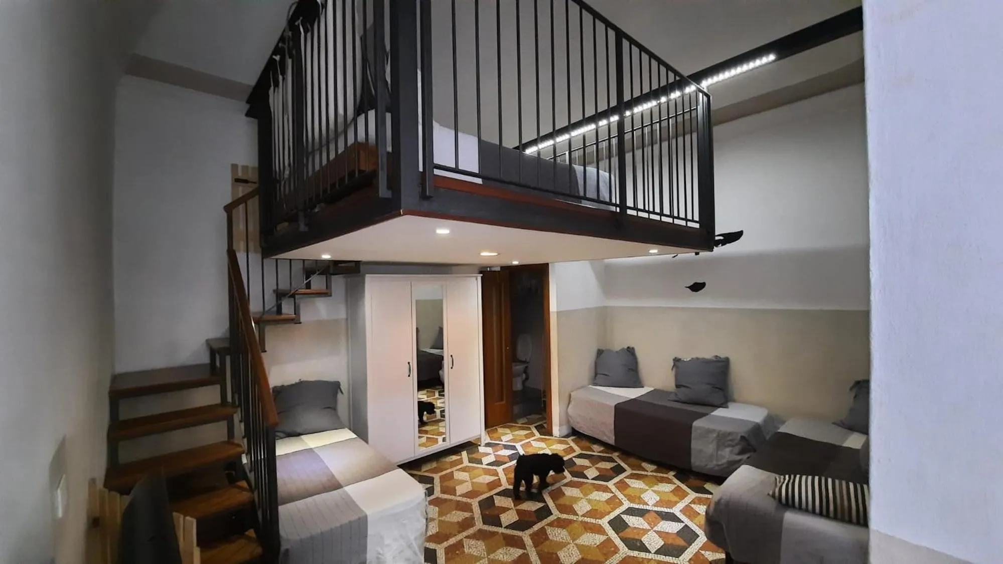 Living room in Albergo Avalon