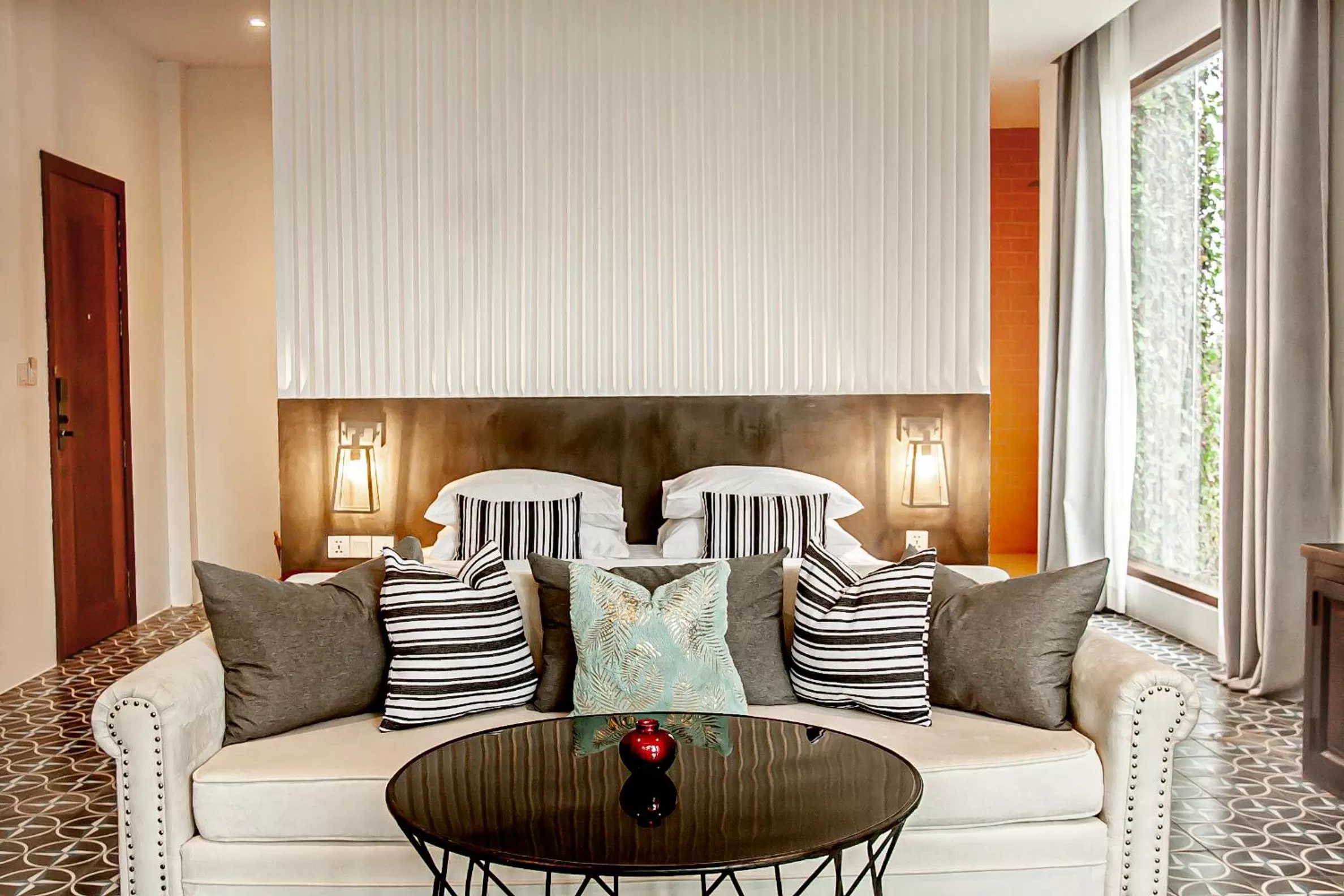 Living room, Bed in William's Houses