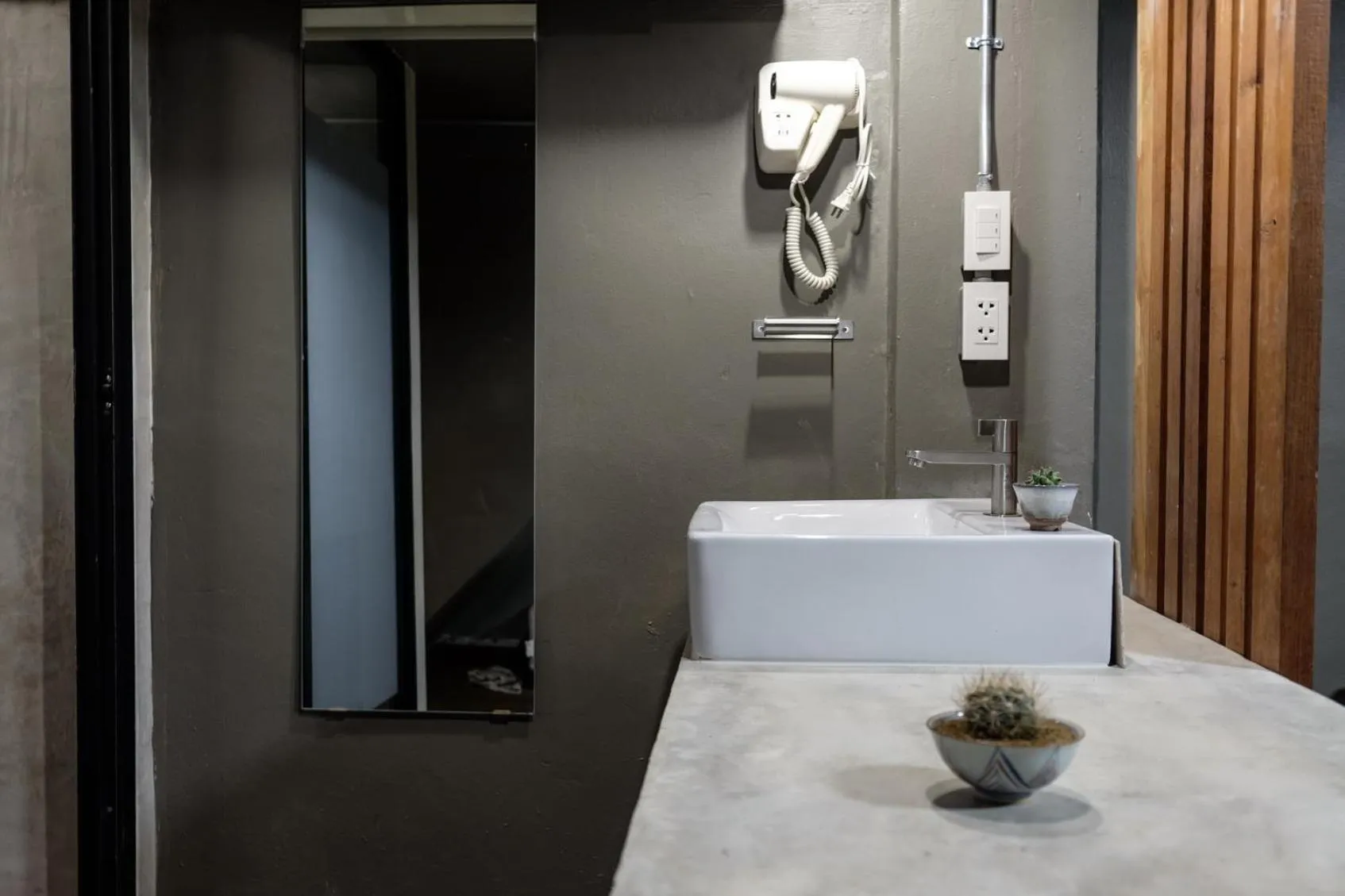 Bathroom in In a Box Hostel