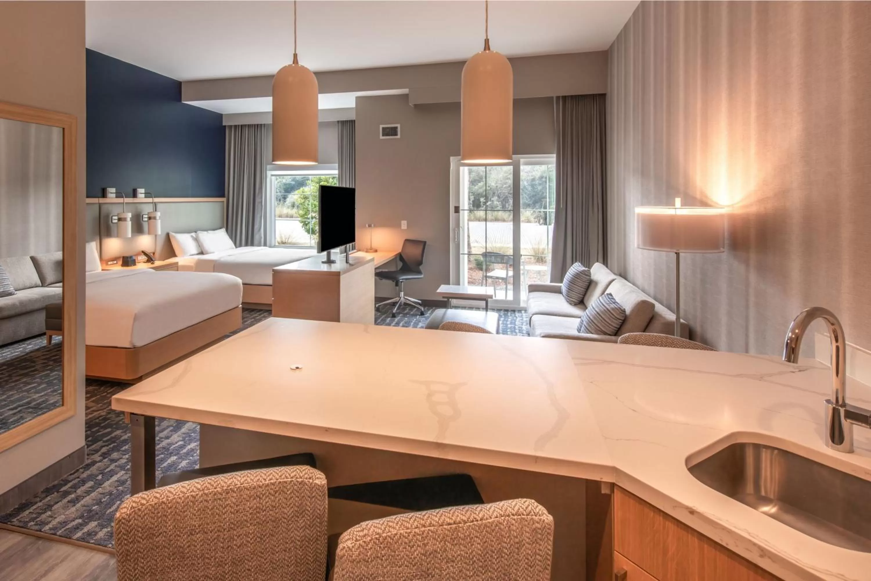 Bedroom in Residence Inn by Marriott Jekyll Island