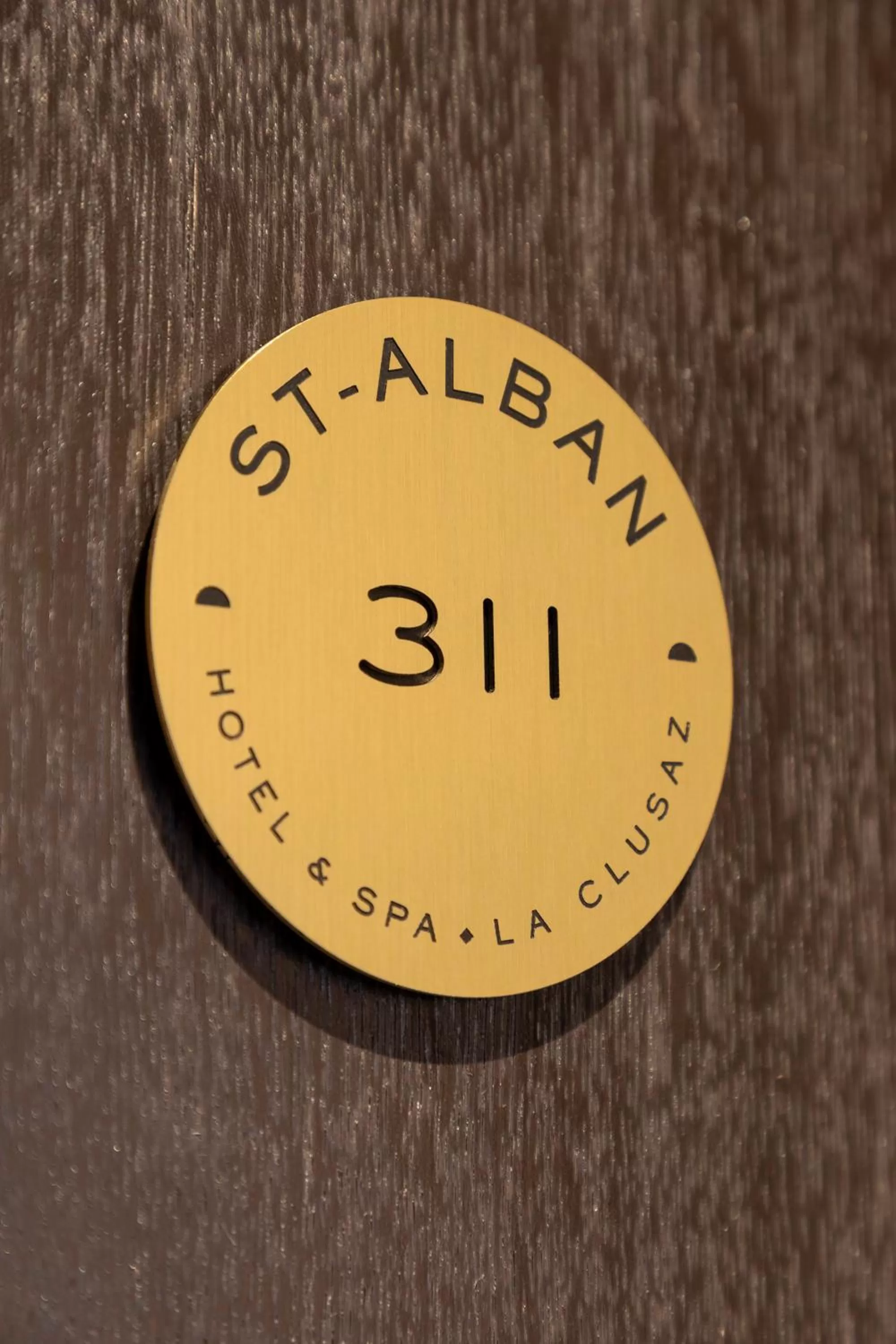 Decorative detail in St-Alban Hotel & Spa