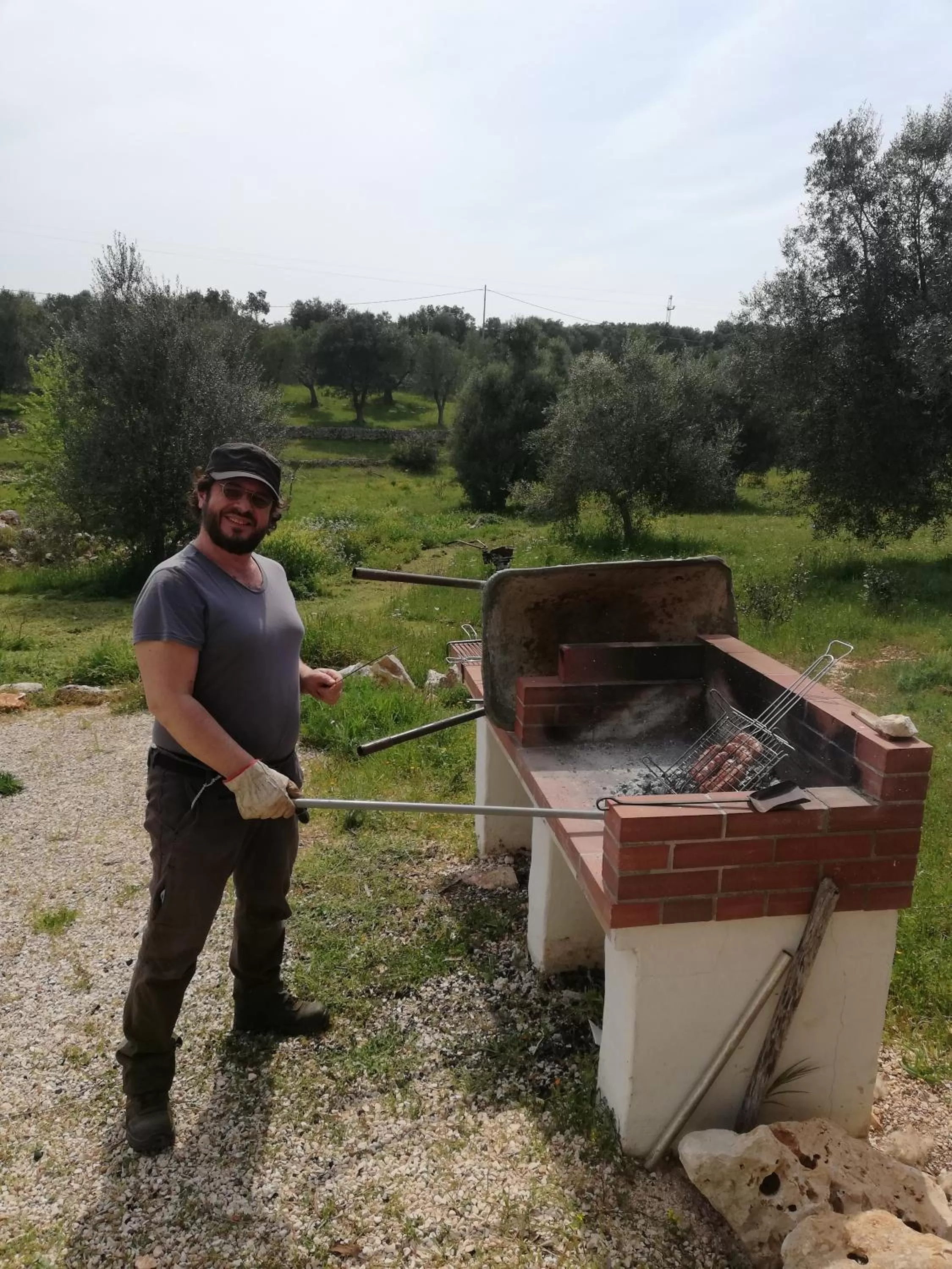 BBQ facilities in B&B Giovannarolla Green House