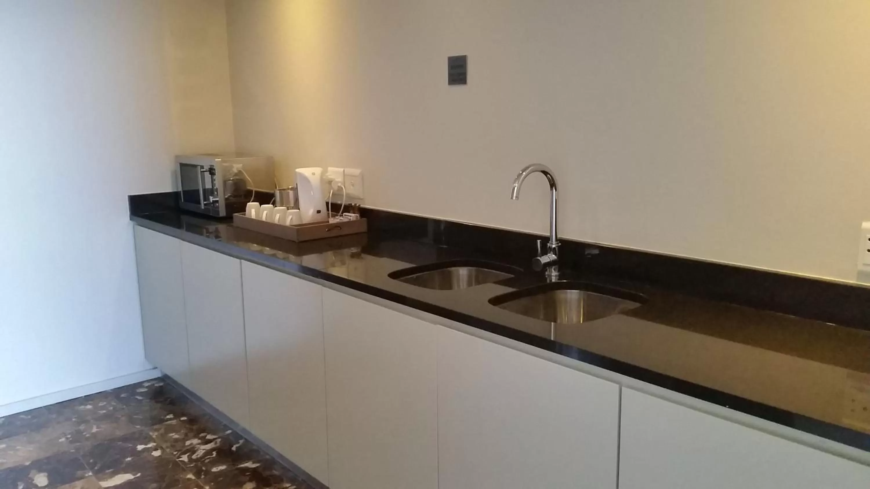 Kitchen or kitchenette in Lagoon Beach Hotel & Spa