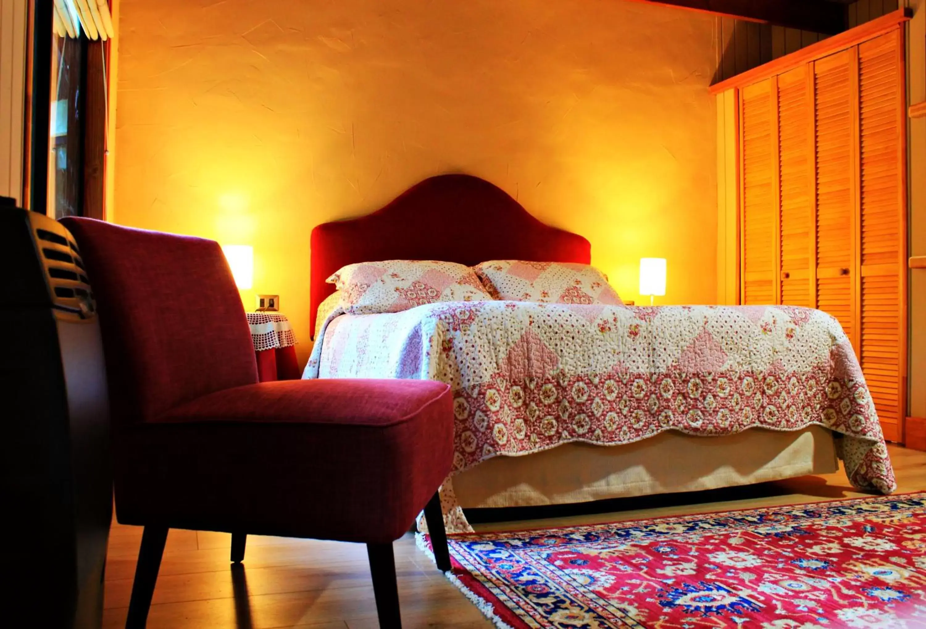 Triple Room in Hotel Salto del Carileufu Triple Room in Hotel Salto del Carileufu