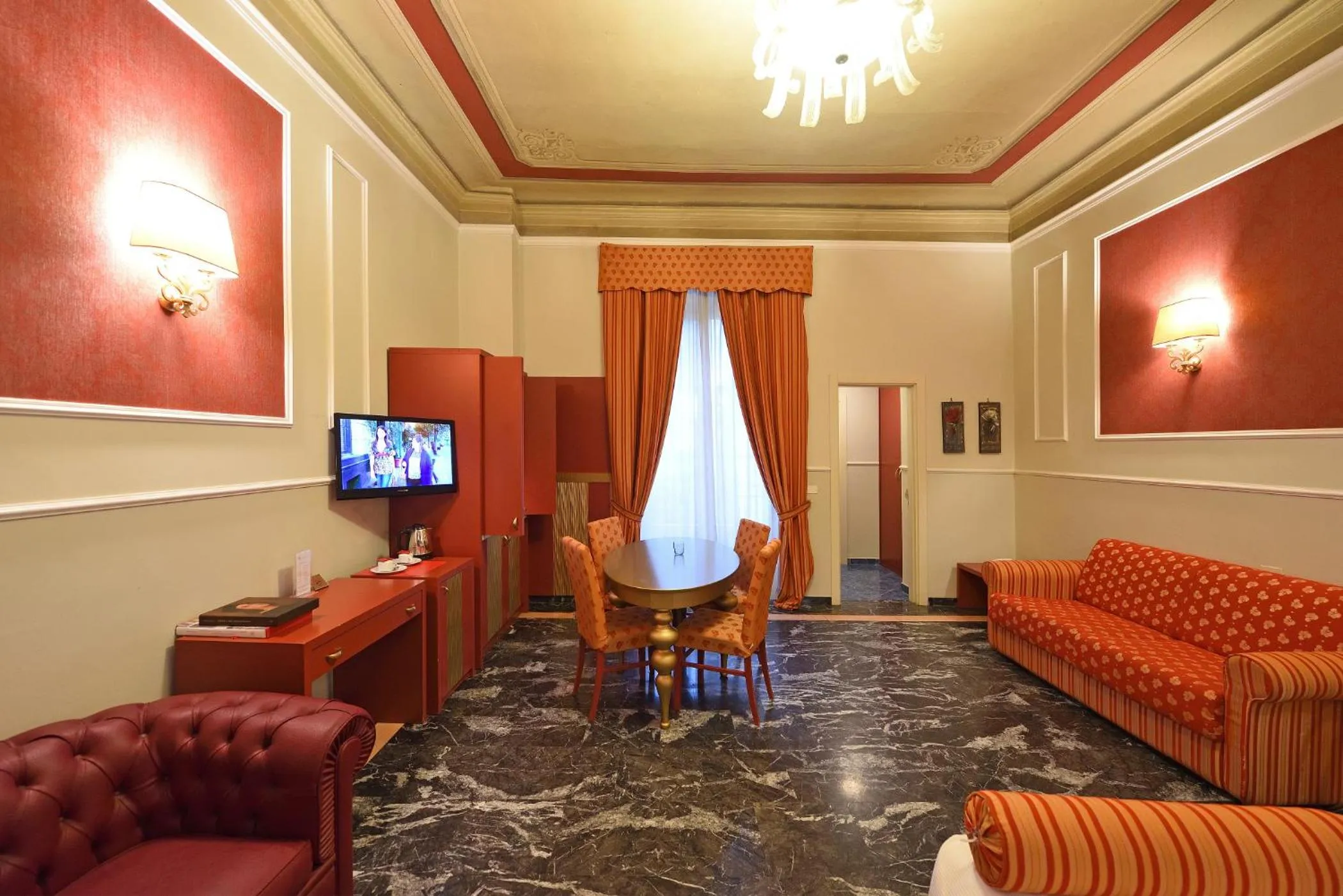 Kitchen or kitchenette in Relais La Corte di Cloris