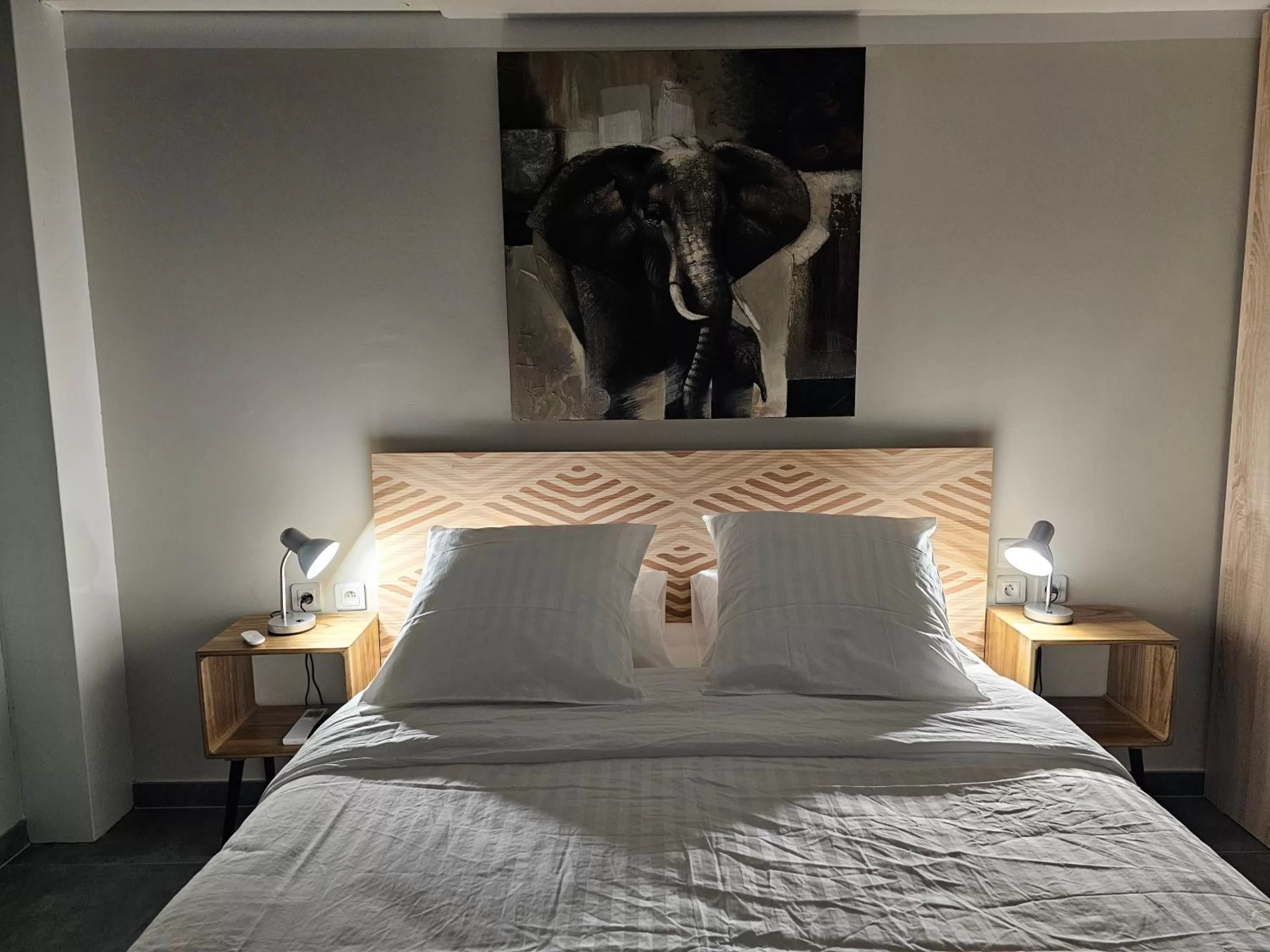 Bed in La Casa del Arti - Chambres d'hôtes - B&B - Piscine chauffée