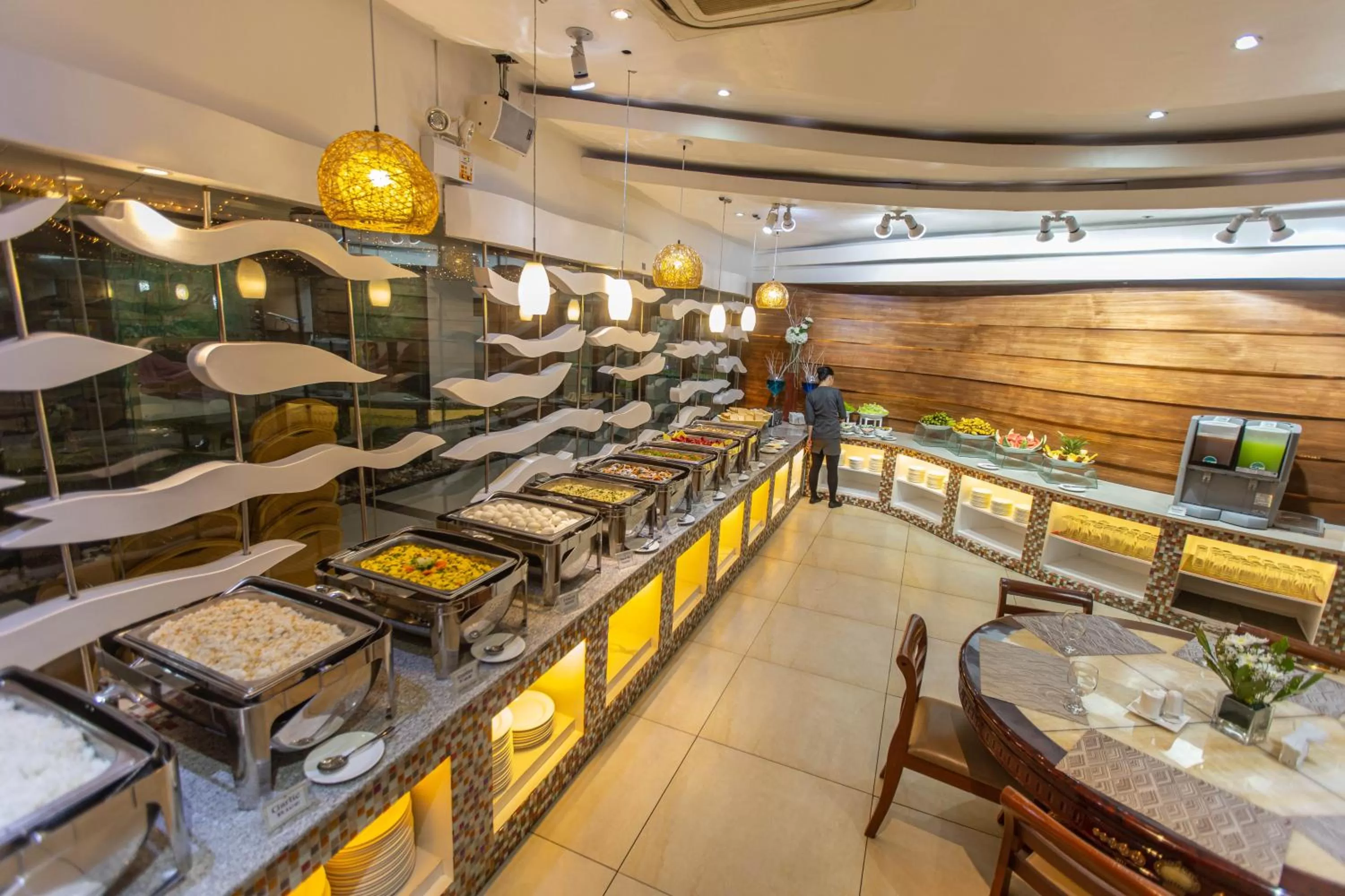 Buffet breakfast in Hotel Essencia