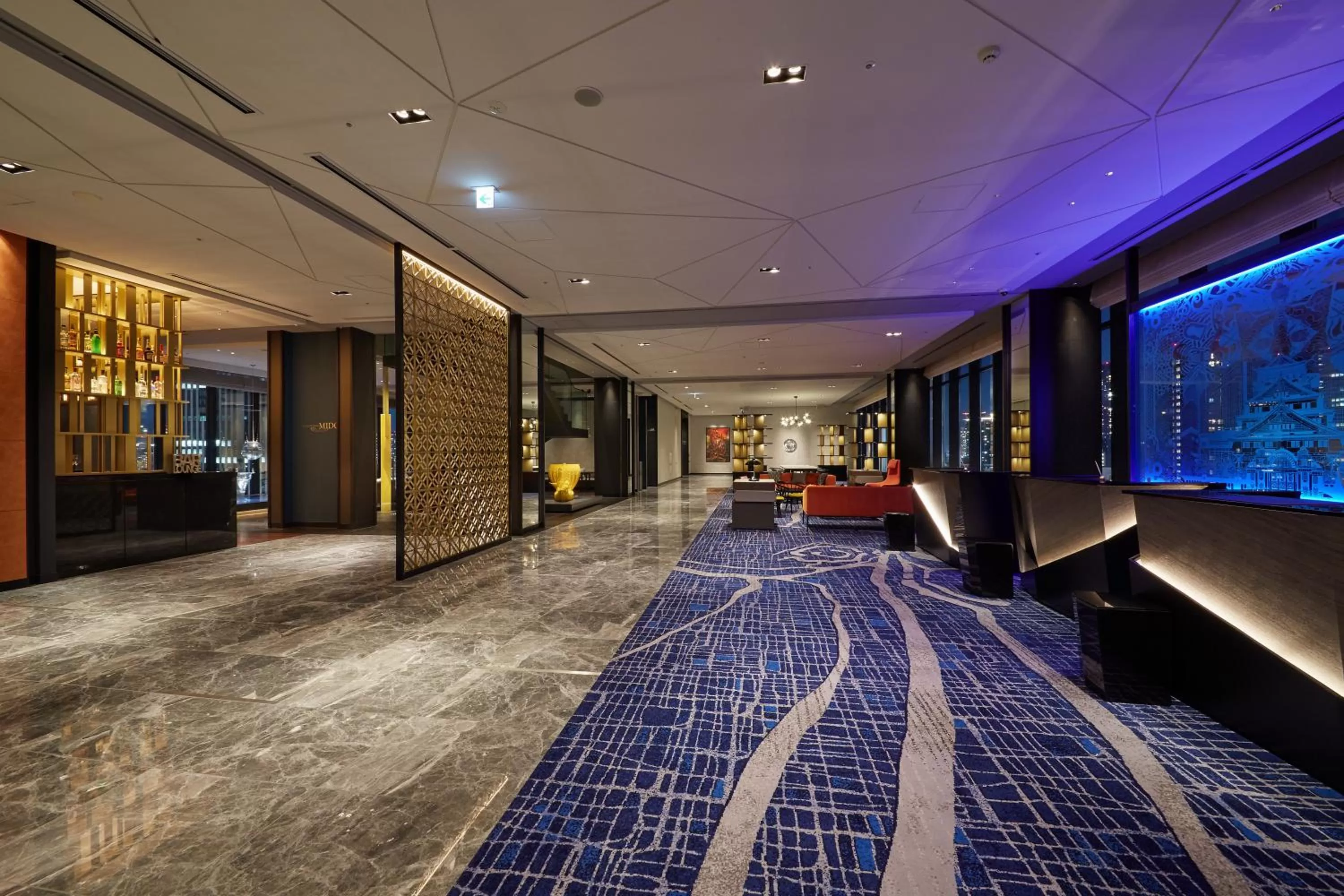 Lobby or reception in Osaka Excel Hotel Tokyu