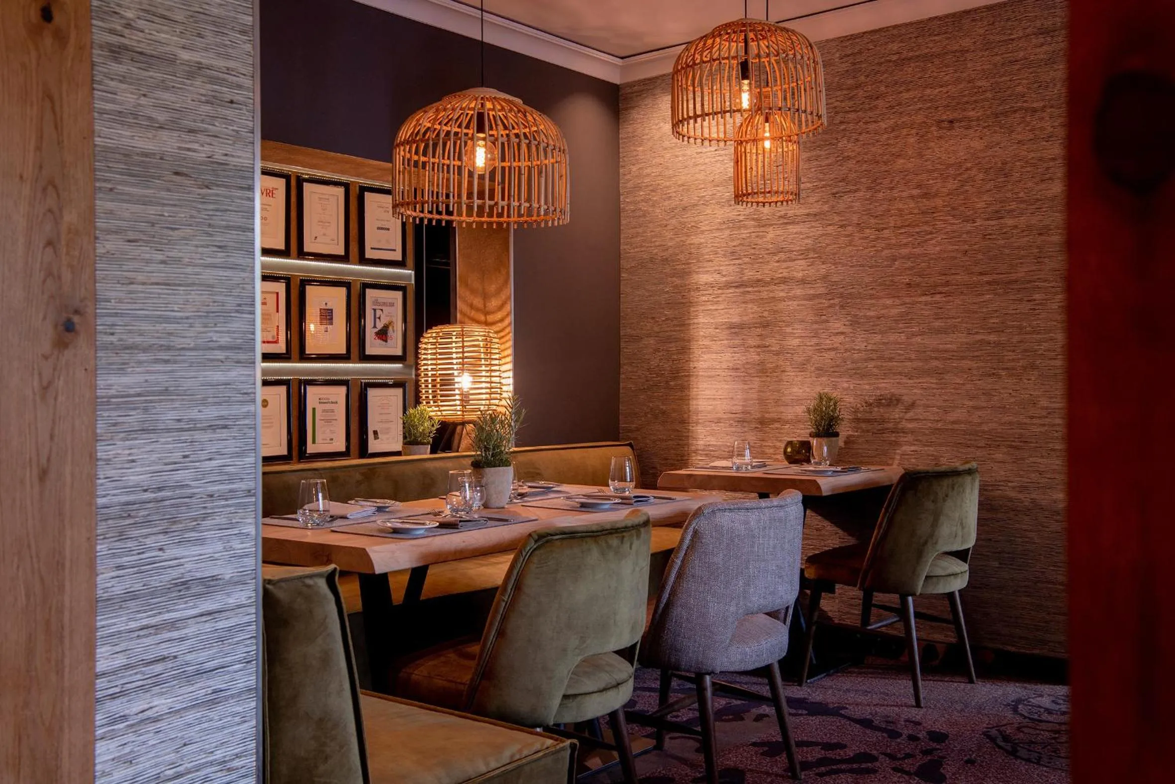 Restaurant/places to eat in Atrium Hotel Mainz