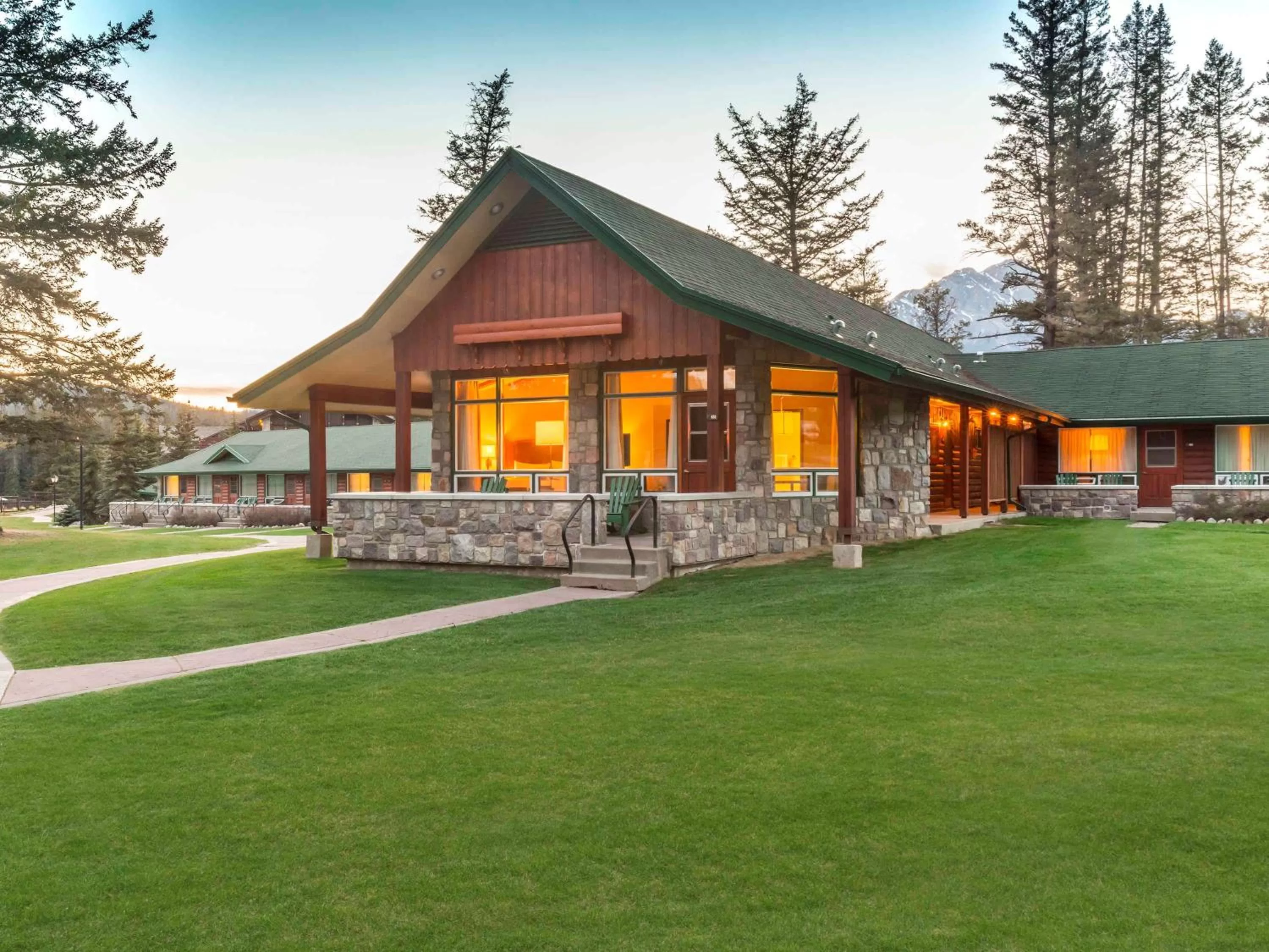 Photo of the whole room in Fairmont Jasper Park Lodge