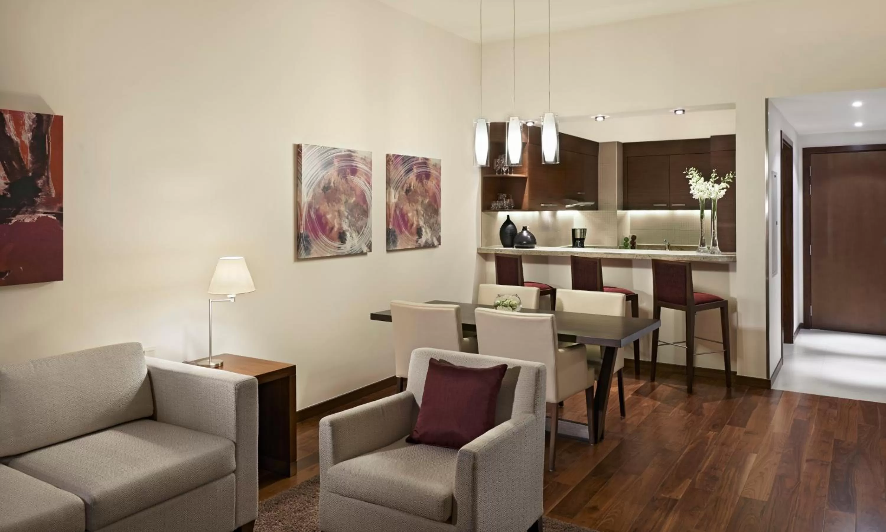Living room, Seating Area in Hyatt Place Dubai Al Rigga Residences