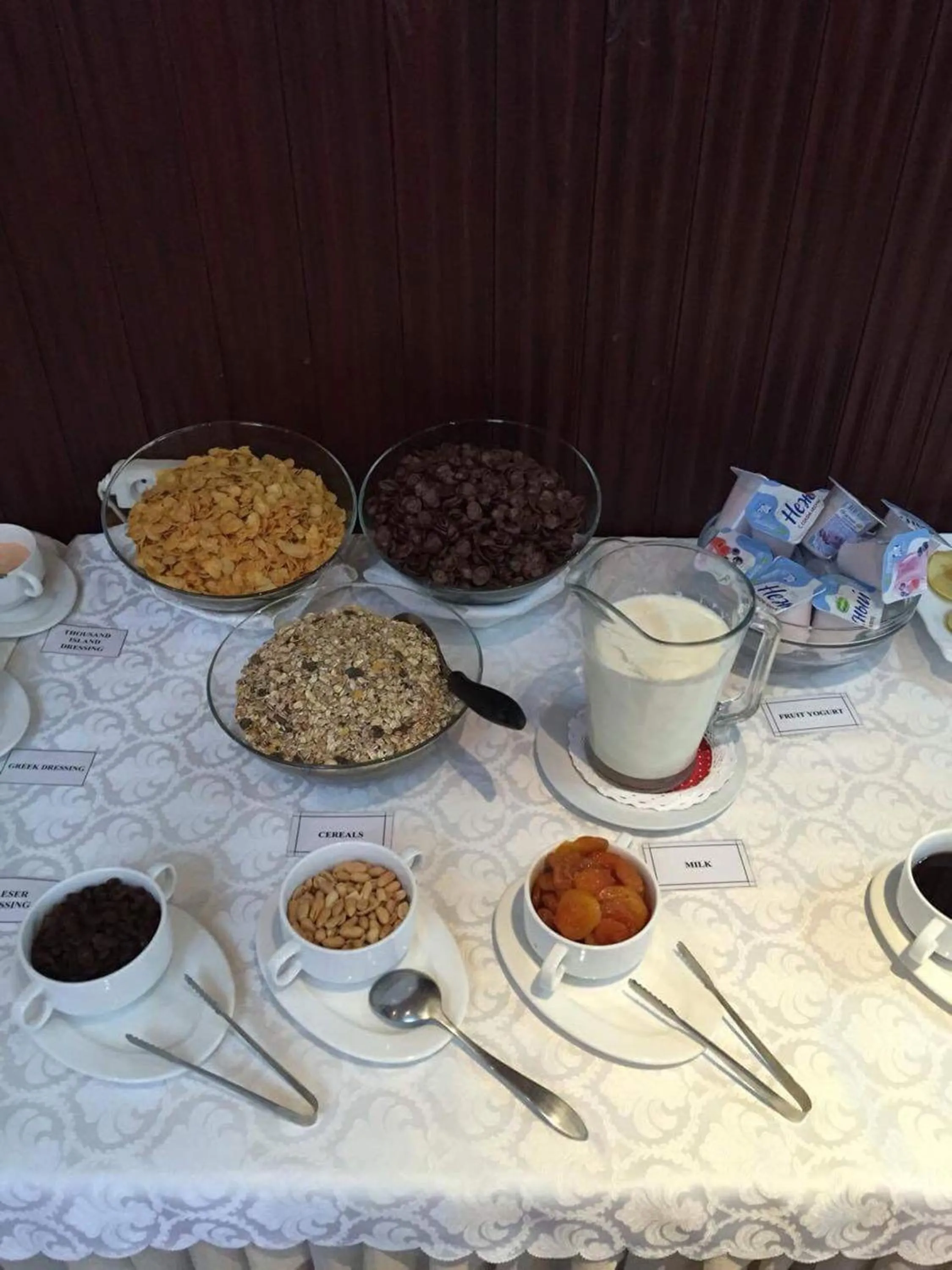 Buffet breakfast in Springs Hotel Ulaanbaatar