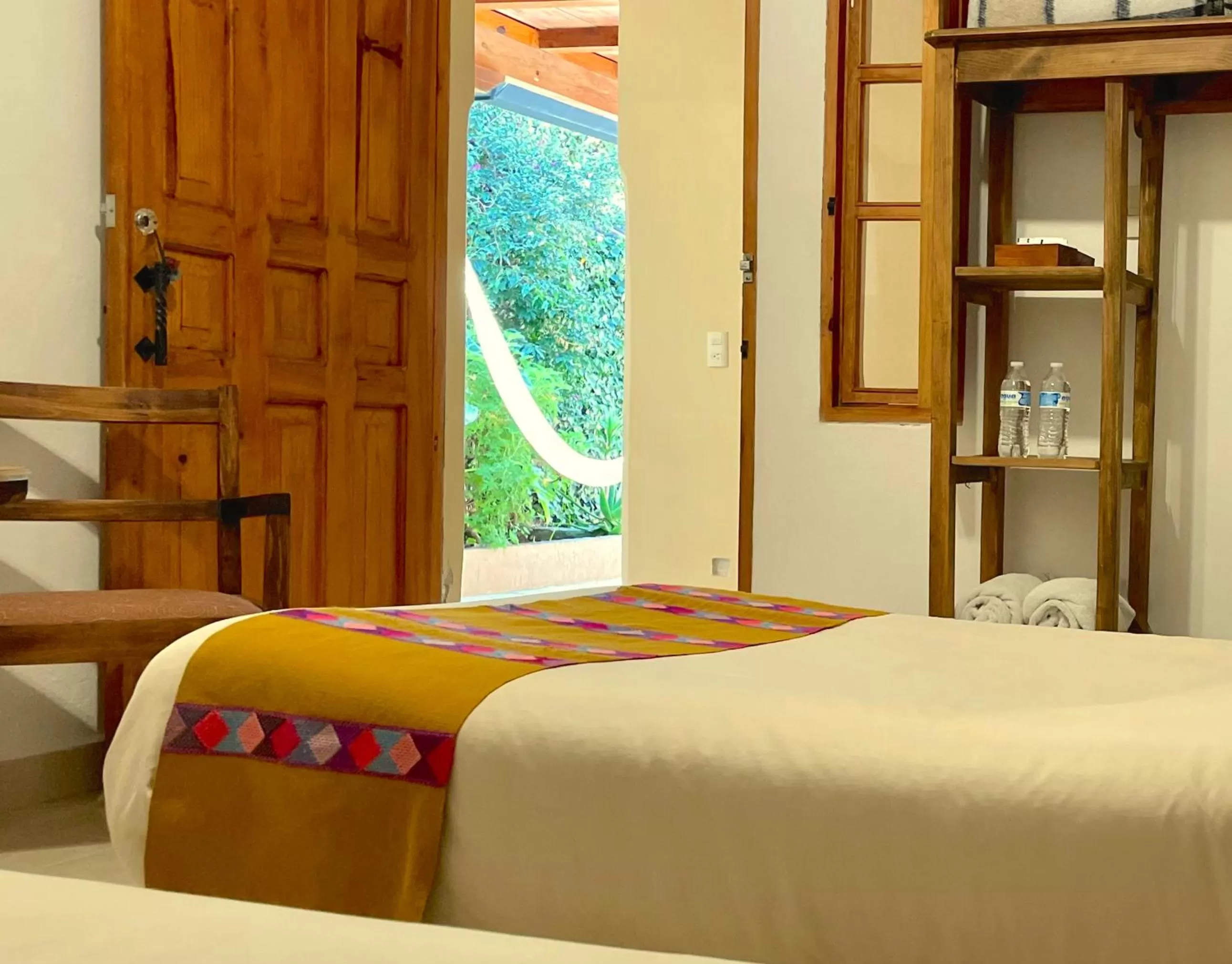 View (from property/room), Bed in Hotel Casa Azabache