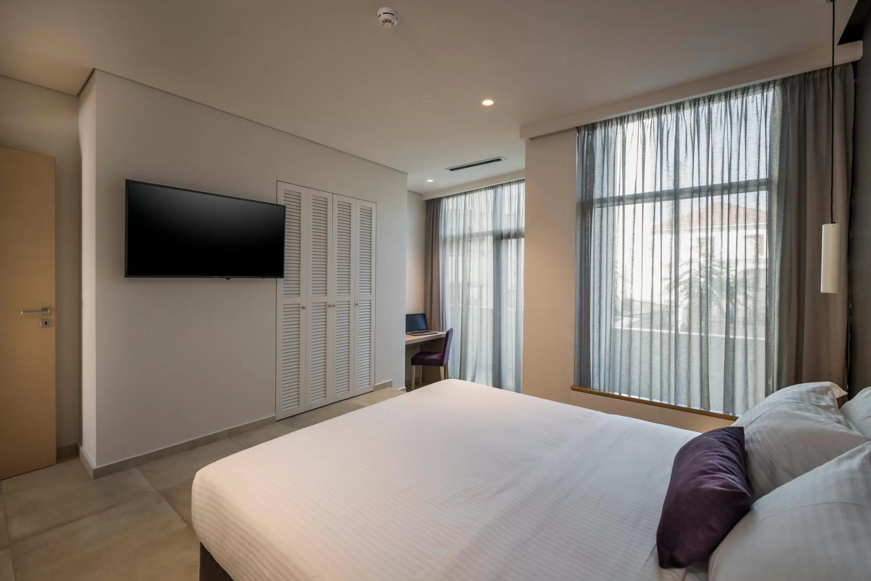 Bedroom, Bed in Trianon Luxury Apartments & Suites