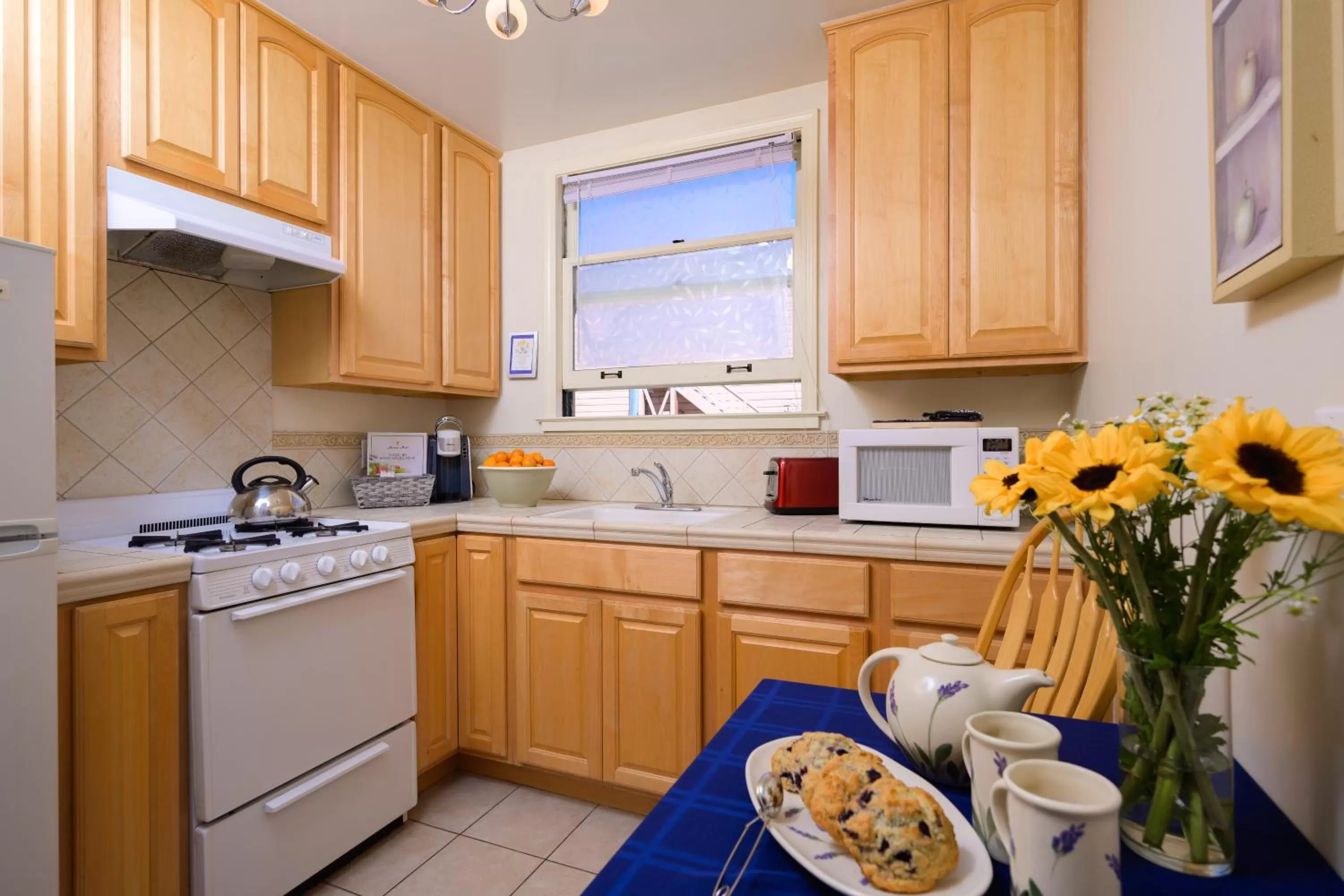 Kitchen or kitchenette in Marina Motel