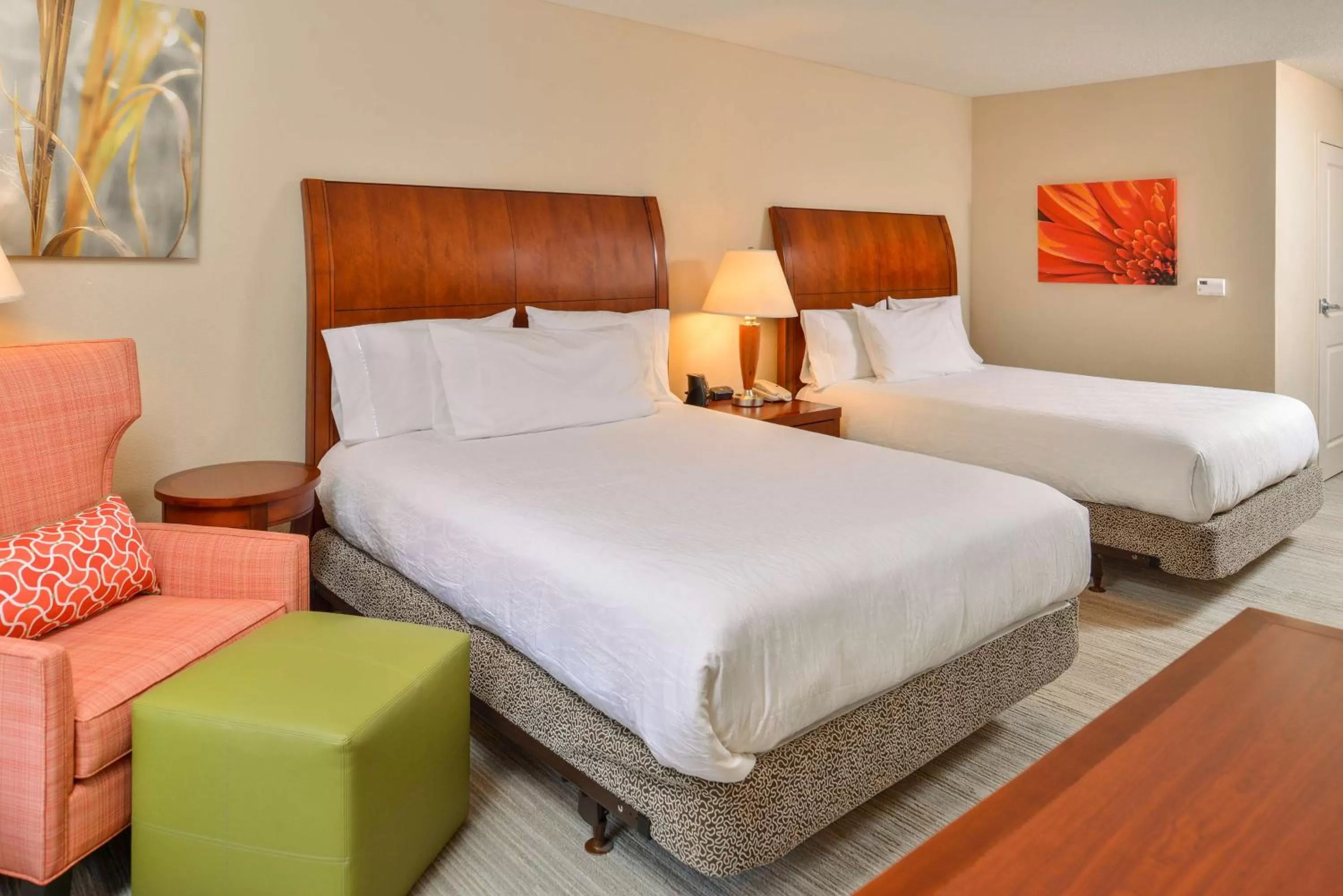 Double Room with Two Double Beds - Non-Smoking in Hilton Garden Inn Dover