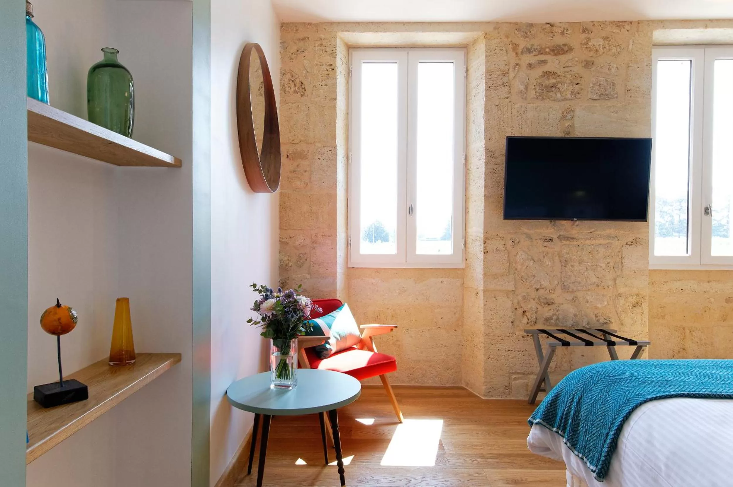 Photo of the whole room, Bed in CHATEAU CROIX DE LABRIE