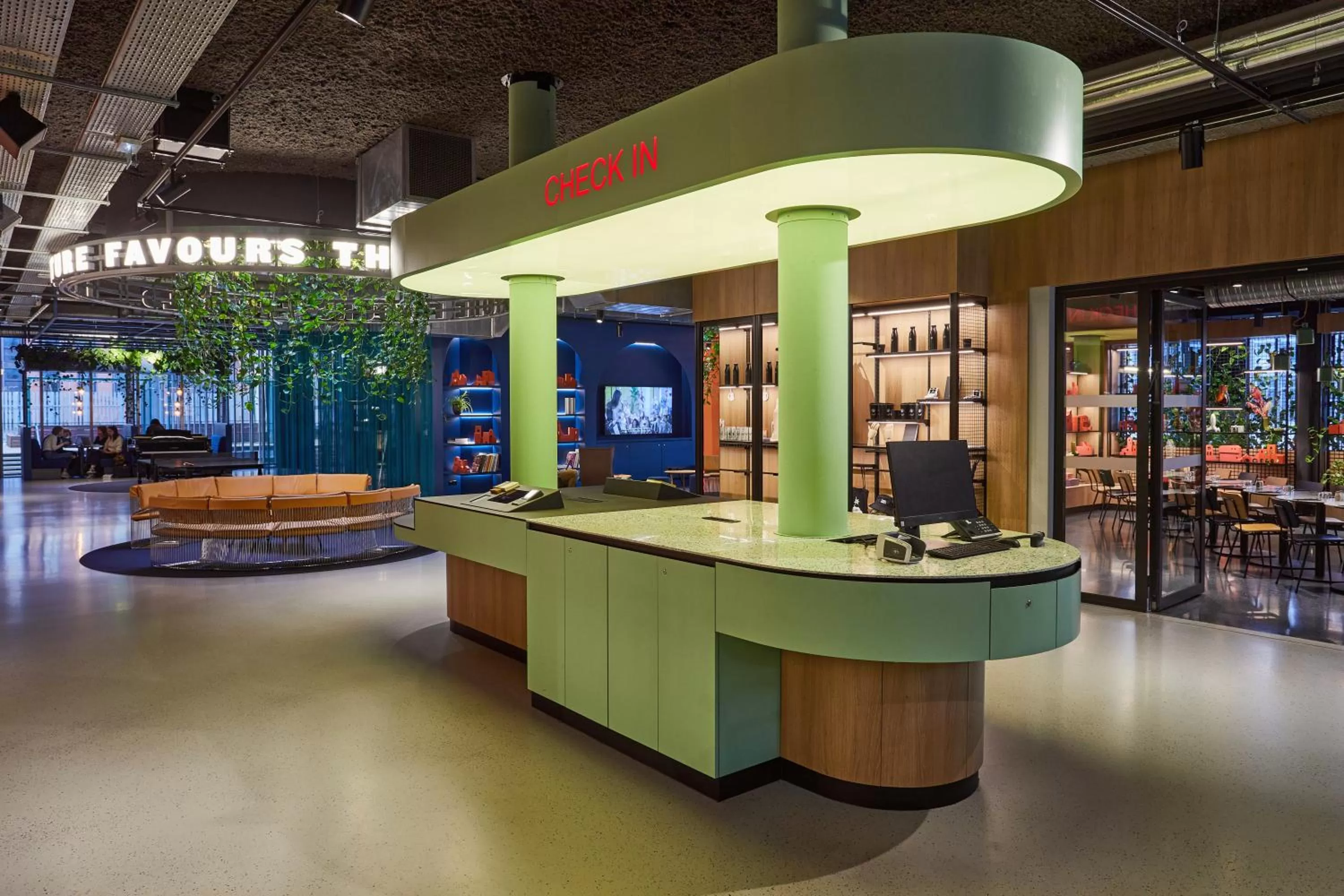 Lobby or reception in The Social Hub Toulouse