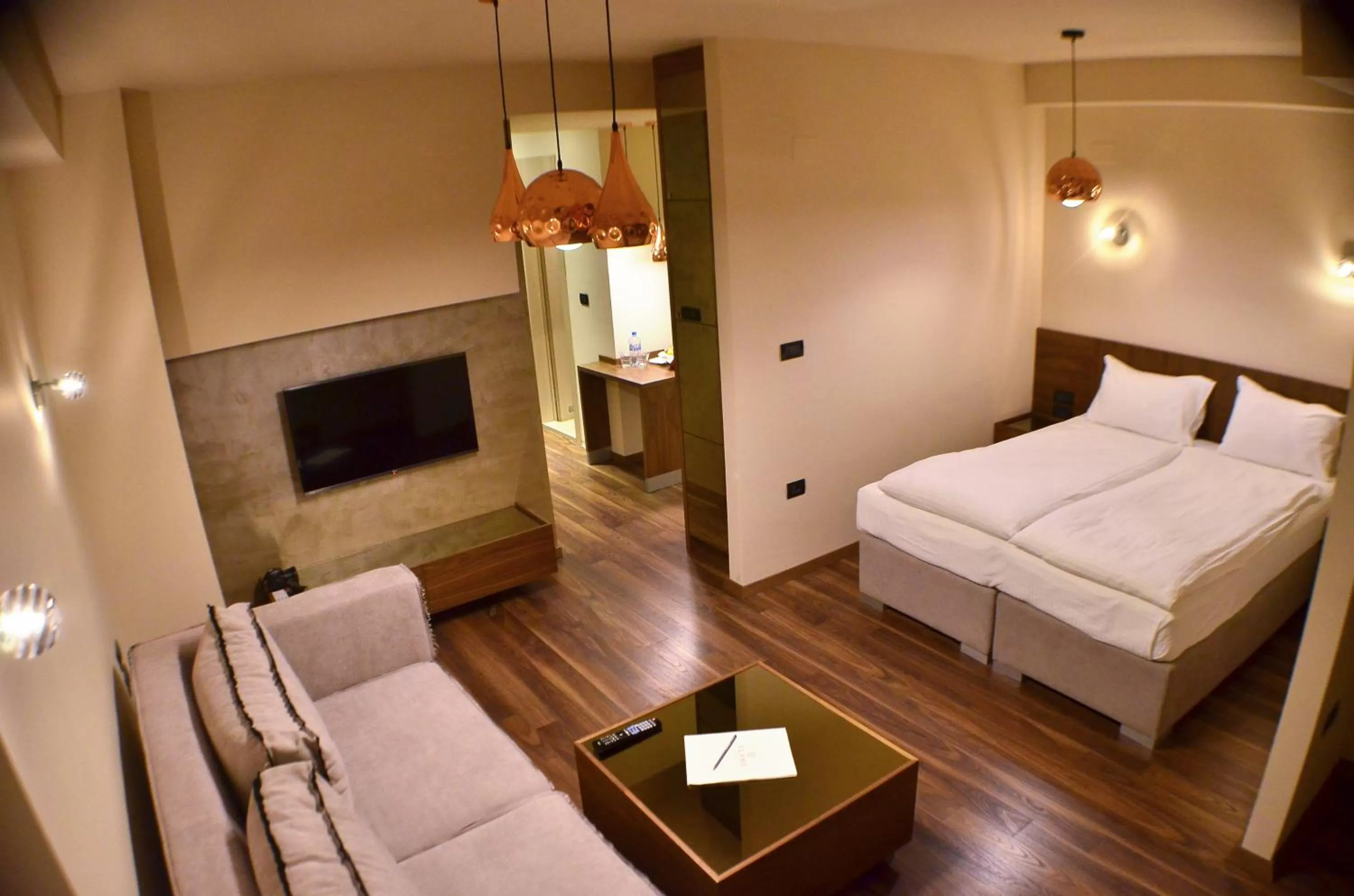 Living room, Bed in Hotel Vlaho