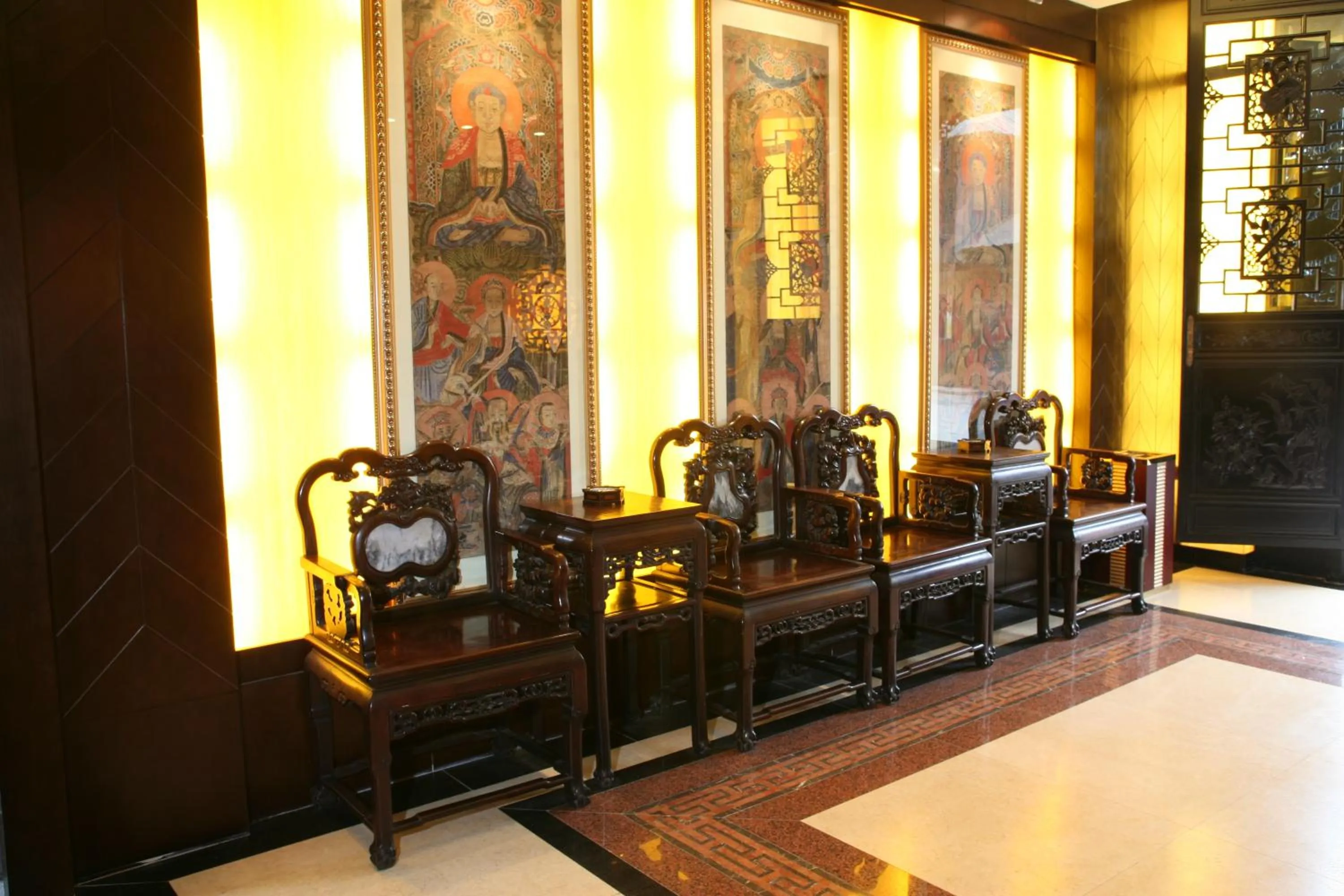 Lobby or reception in Buddha Zen Hotel