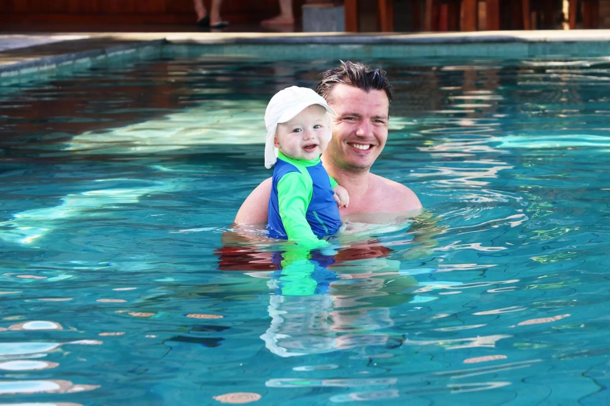 Pool view in Pemedal Beach Resort