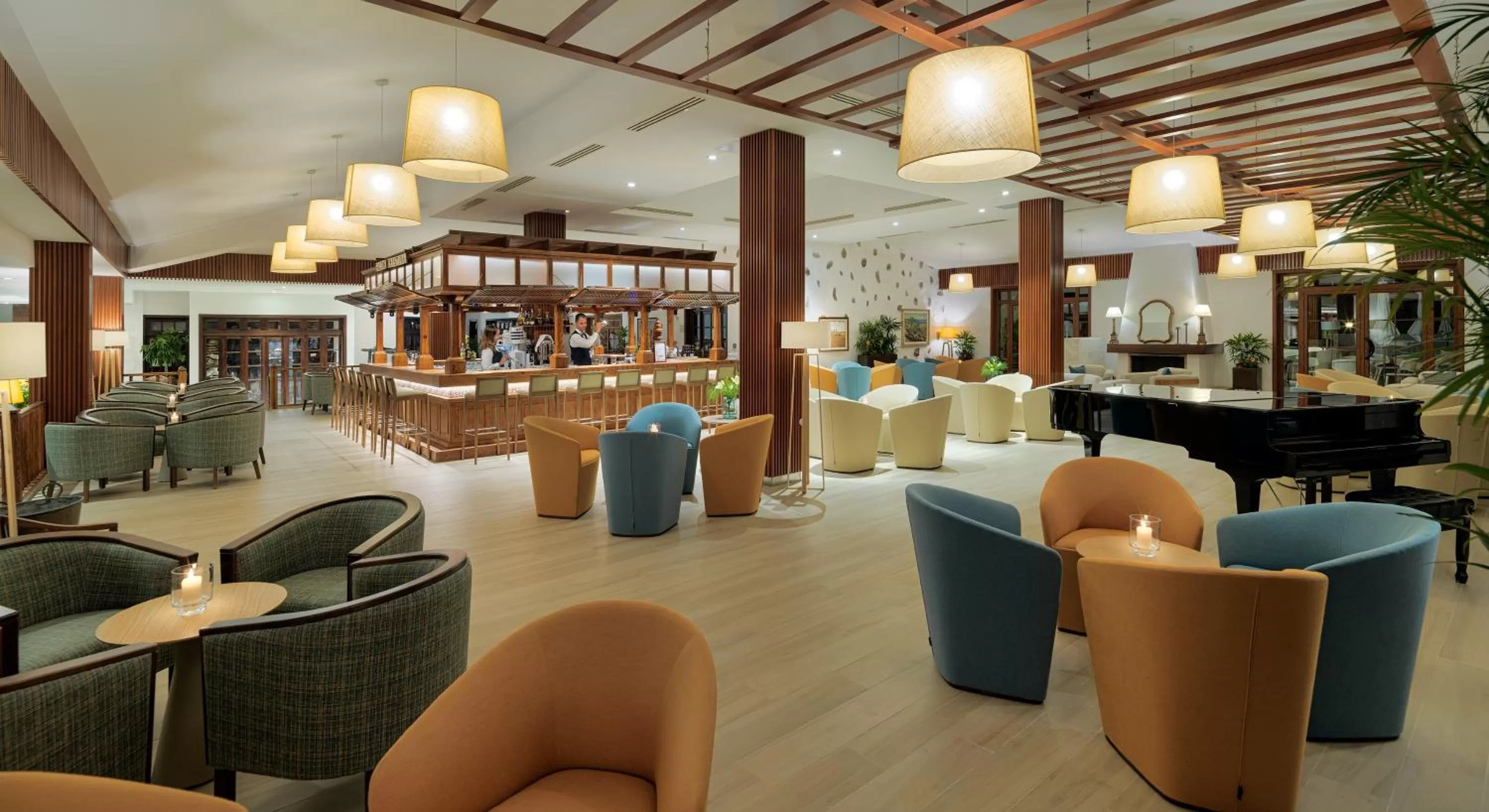 Lounge or bar in Hotel Jardín Tecina