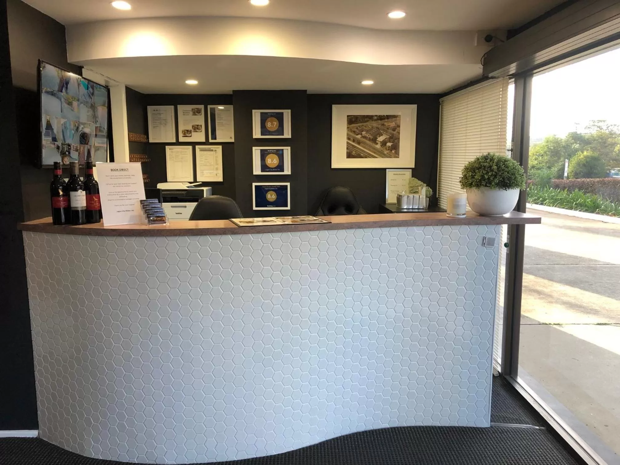 Lobby or reception in Logan City Motor Inn